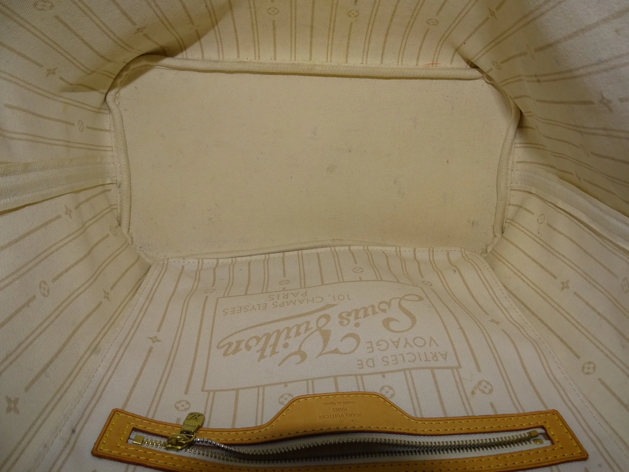 Louis Vuitton Neverfull MM Damier Azur GI2132 (No Pochette) - Image 12