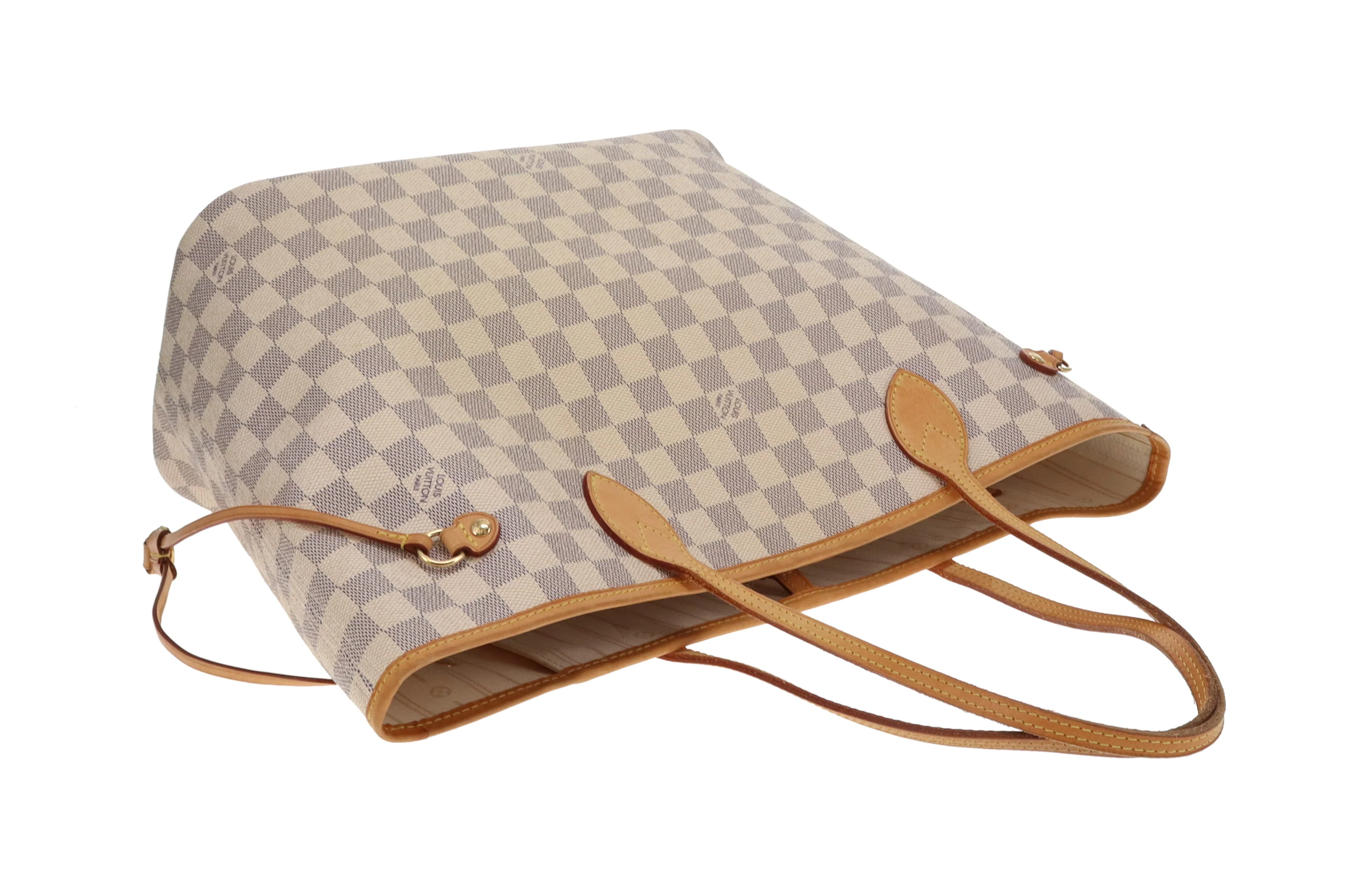 Louis Vuitton Neverfull MM Damier Azur GI2132 (No Pochette) - Image 8