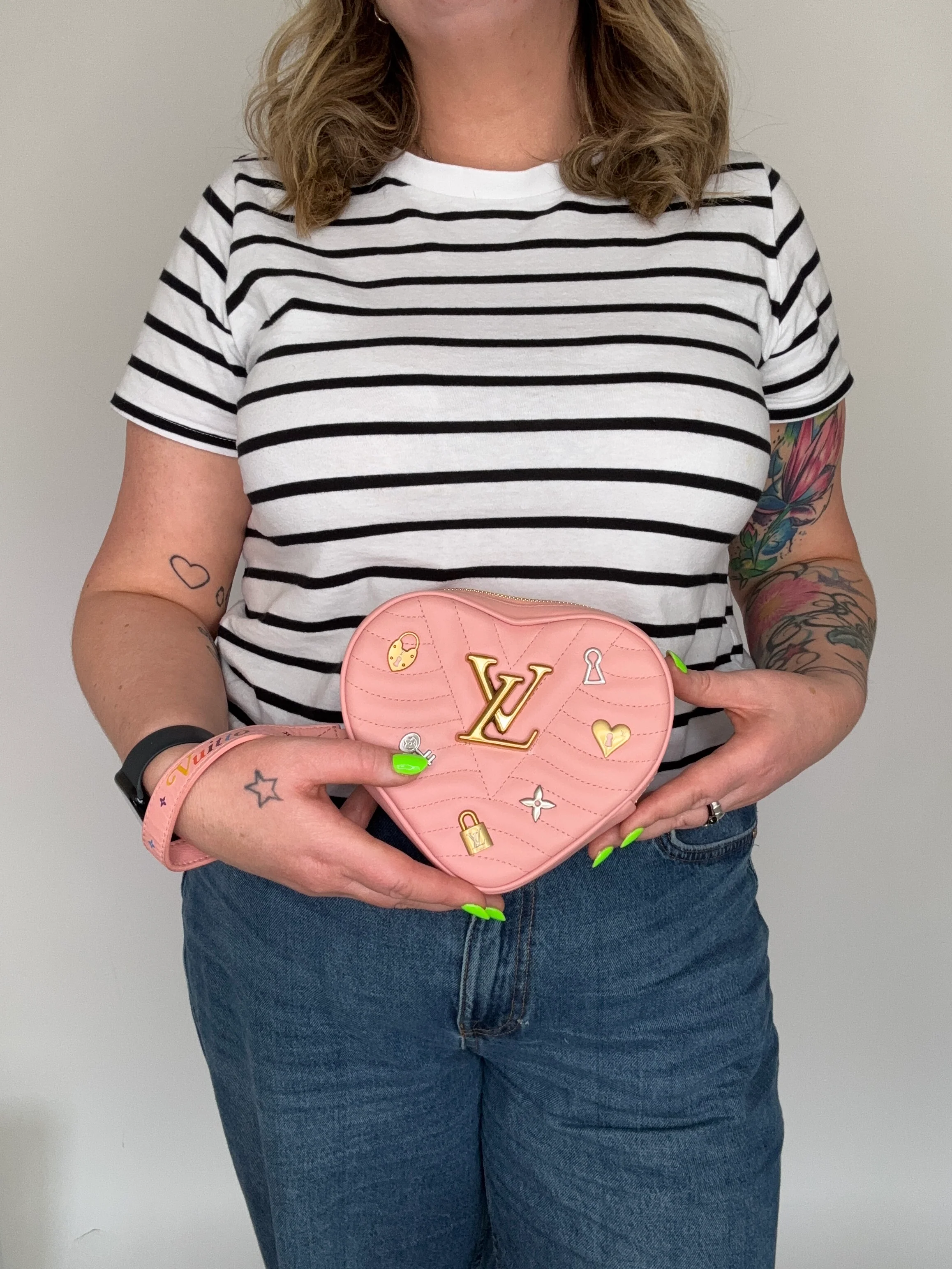 Louis Vuitton New Wave Love Lock Bag Baby Pink NZ0149 - 2019 - Image 3