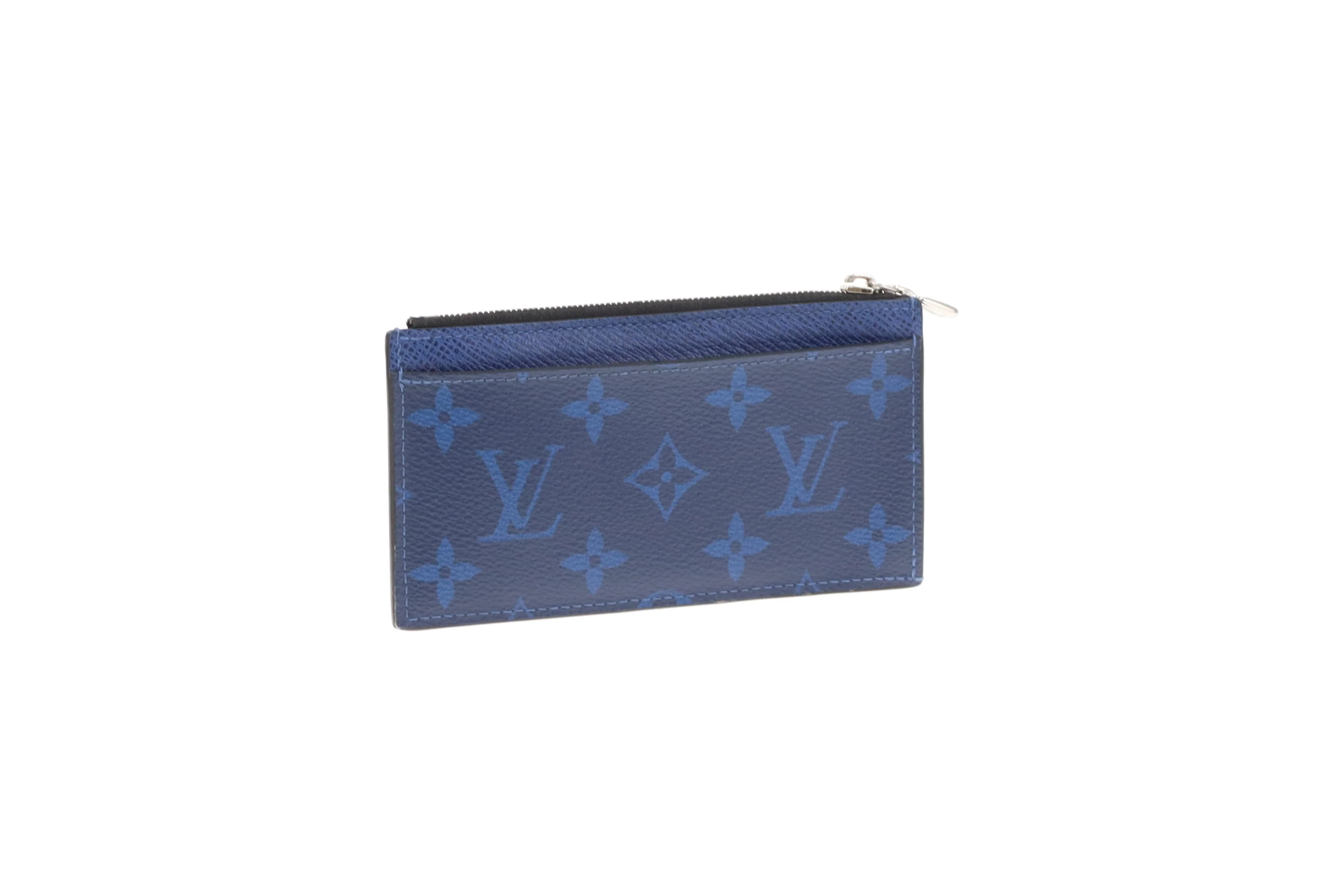 Louis Vuitton Pocket Organiser In Cobalt Taigarama Monogram - Image 4