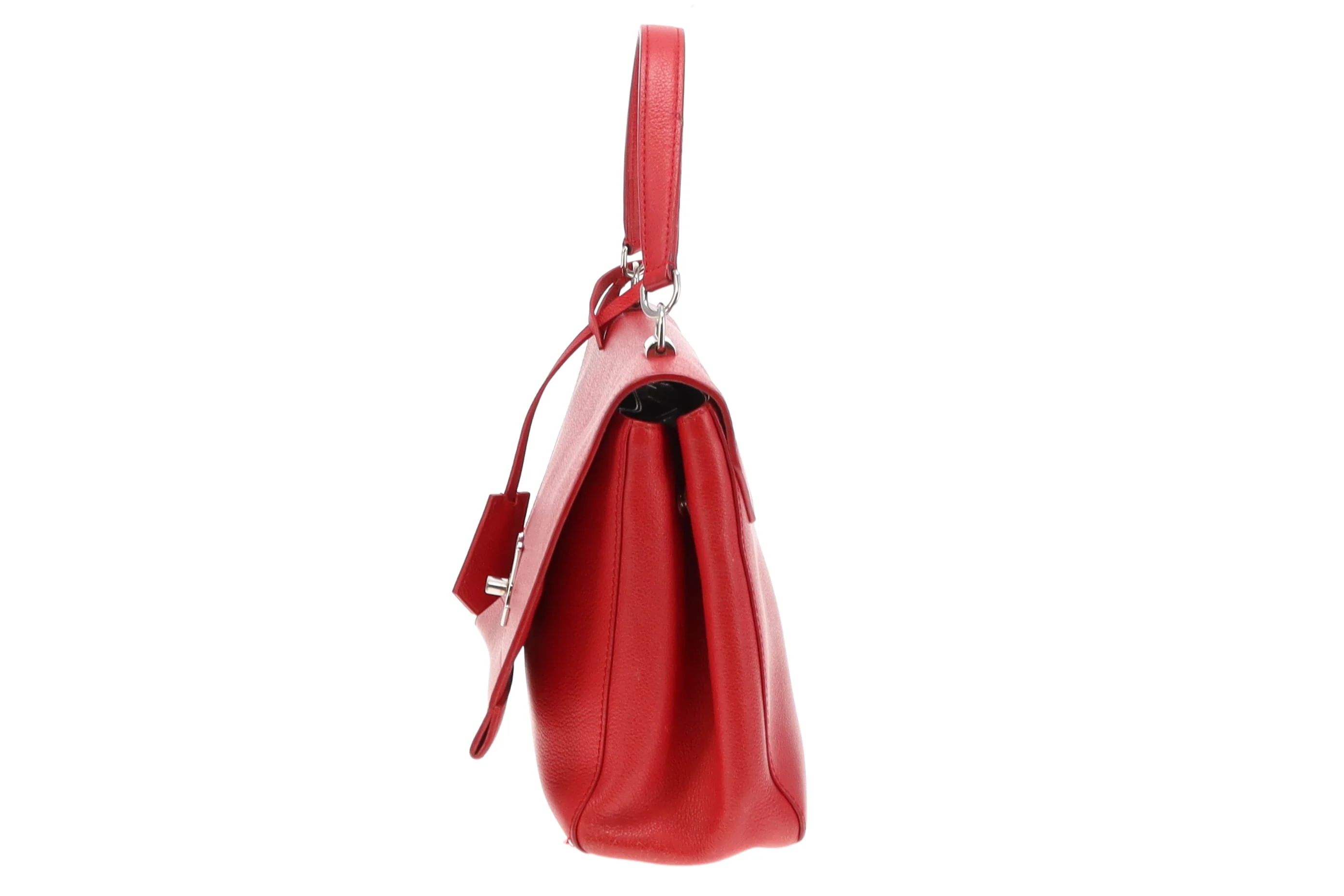 Louis Vuitton Red Leather Lockme II Top Handle FL2116 - 2016 - Image 6