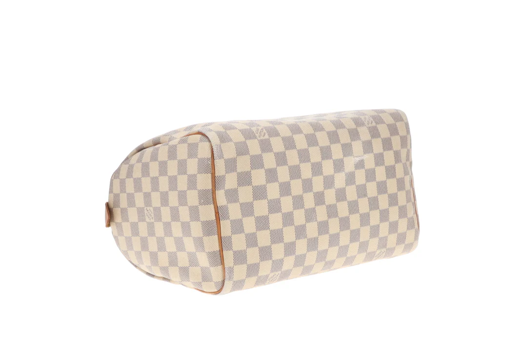 Louis Vuitton Speedy 30 Damier Azur DU3191 (Hotstamp SKH) - Image 7