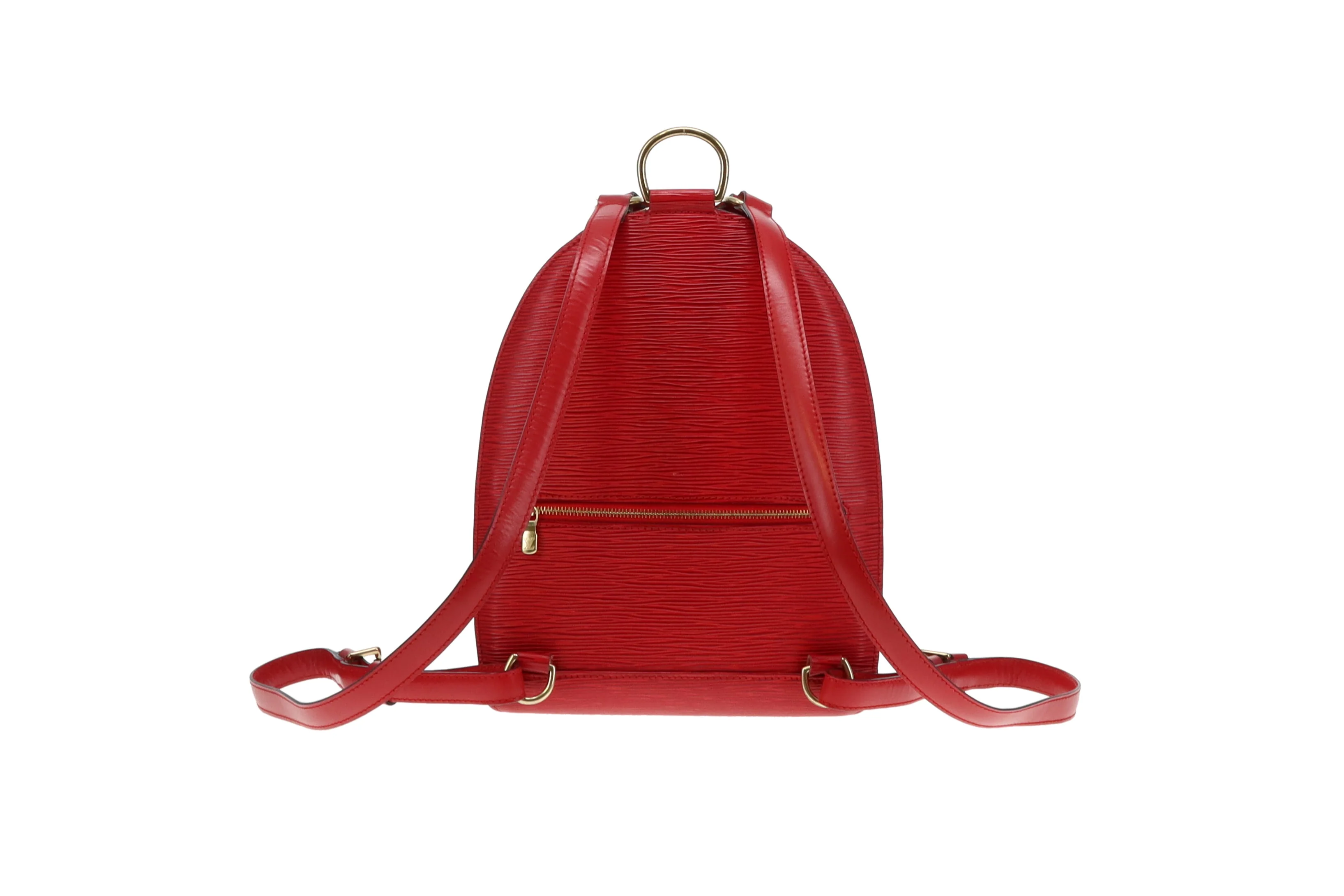 Louis Vuitton Vintage Epi Leather Rouge Sac A Dos - Image 5