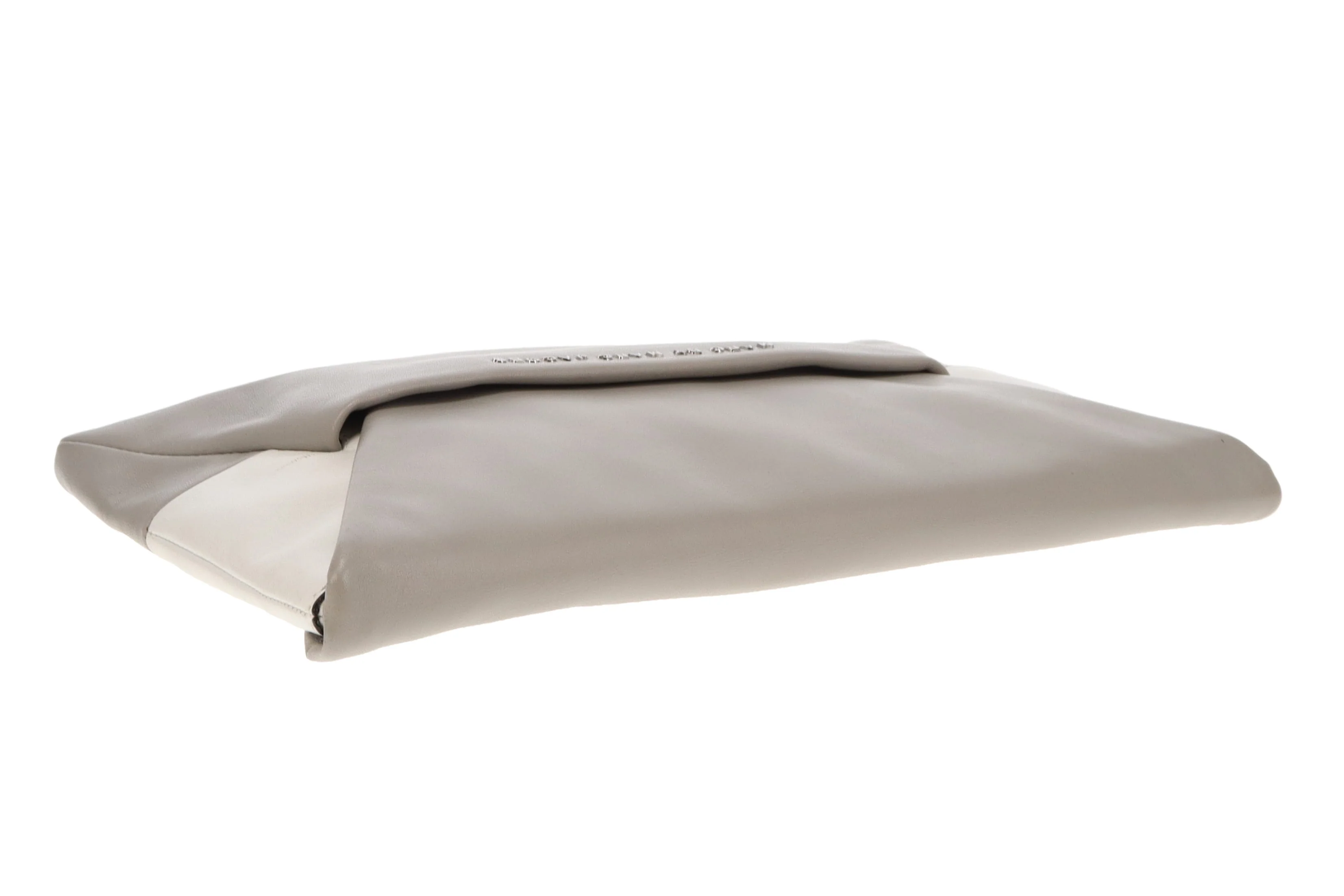 Marc By Marc Jacobs Envelope Clutch Grey & White Long - Image 5