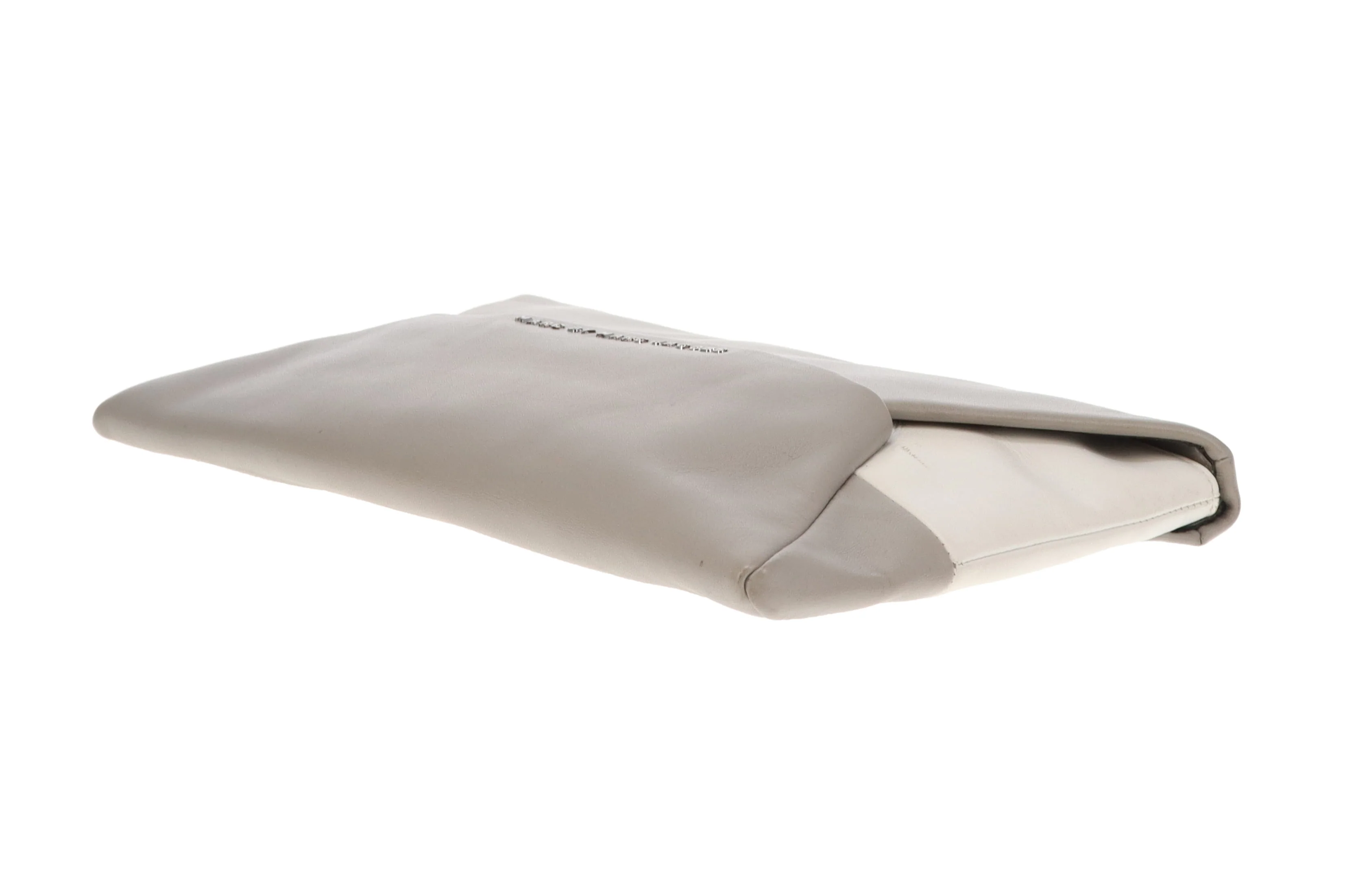 Marc By Marc Jacobs Envelope Clutch Grey & White Long - Image 6