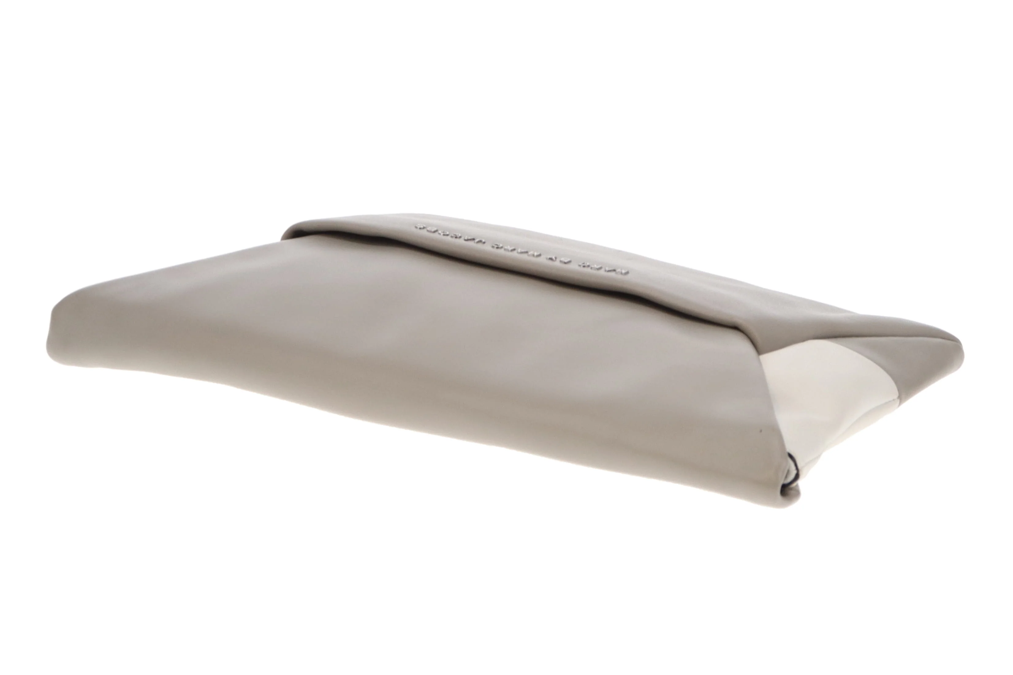 Marc By Marc Jacobs Envelope Clutch Grey & White Long - Image 8