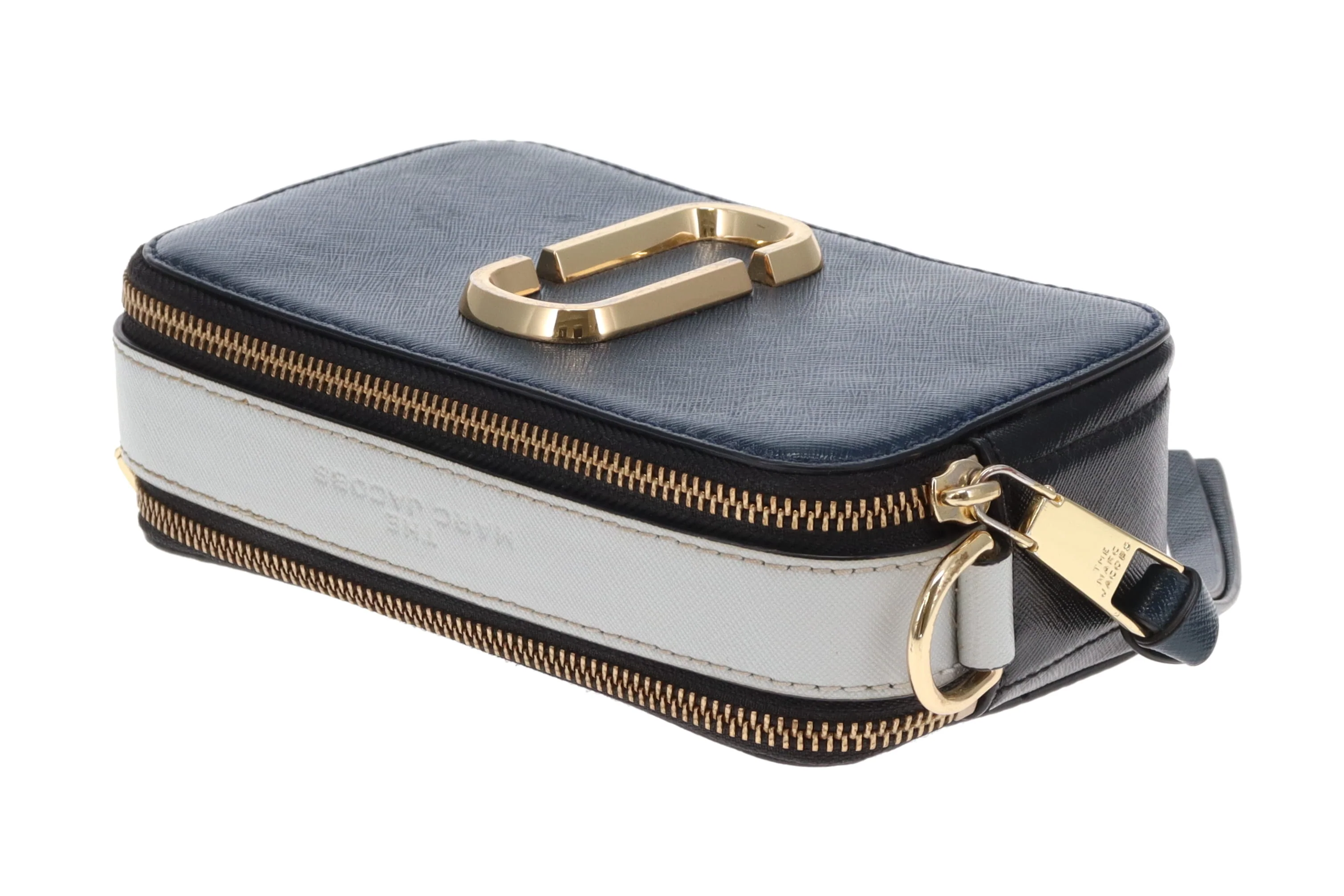 Marc Jacobs The Snapshot Crossbody Bag Navy & Black - Image 13