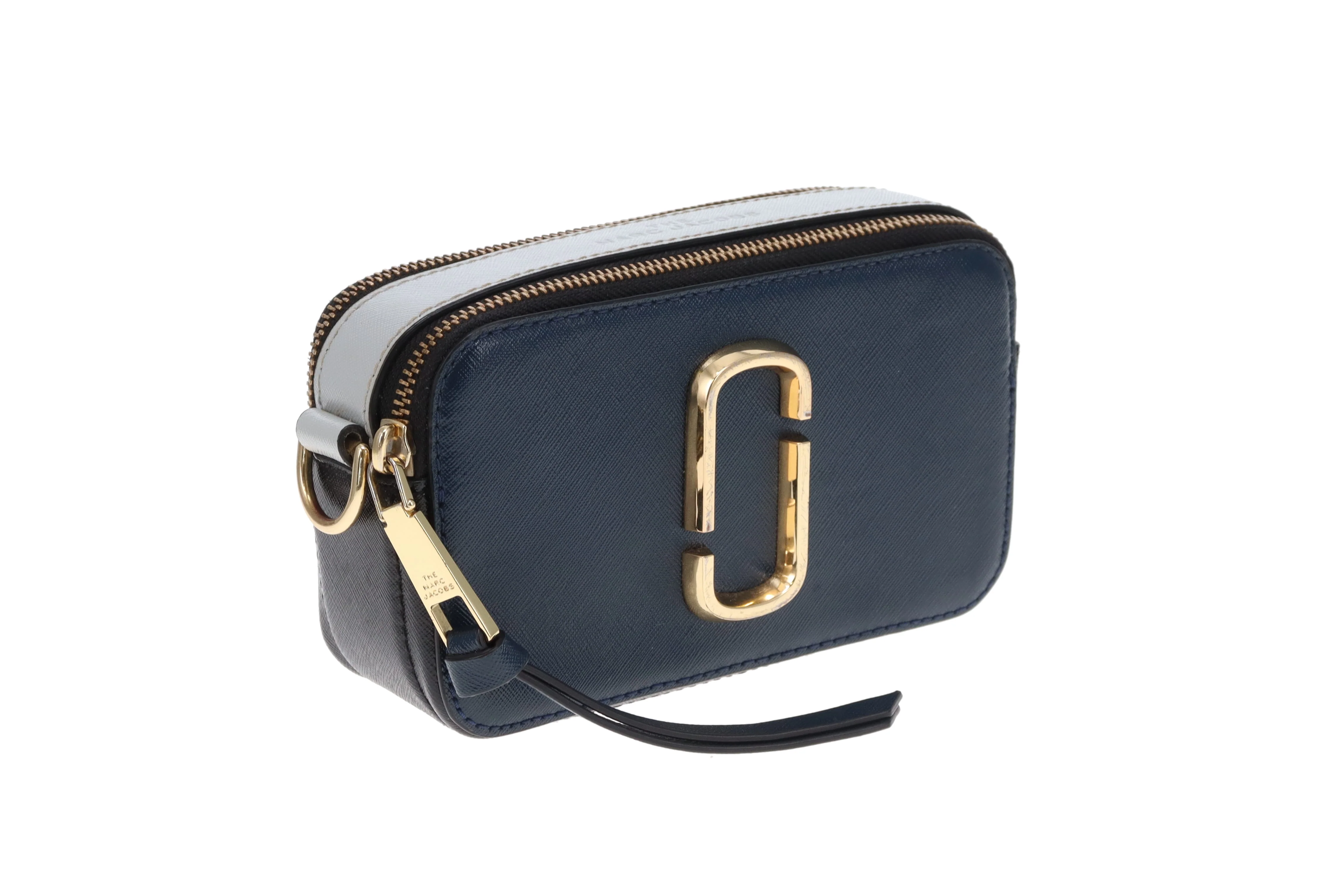 Marc Jacobs The Snapshot Crossbody Bag Navy & Black - Image 4