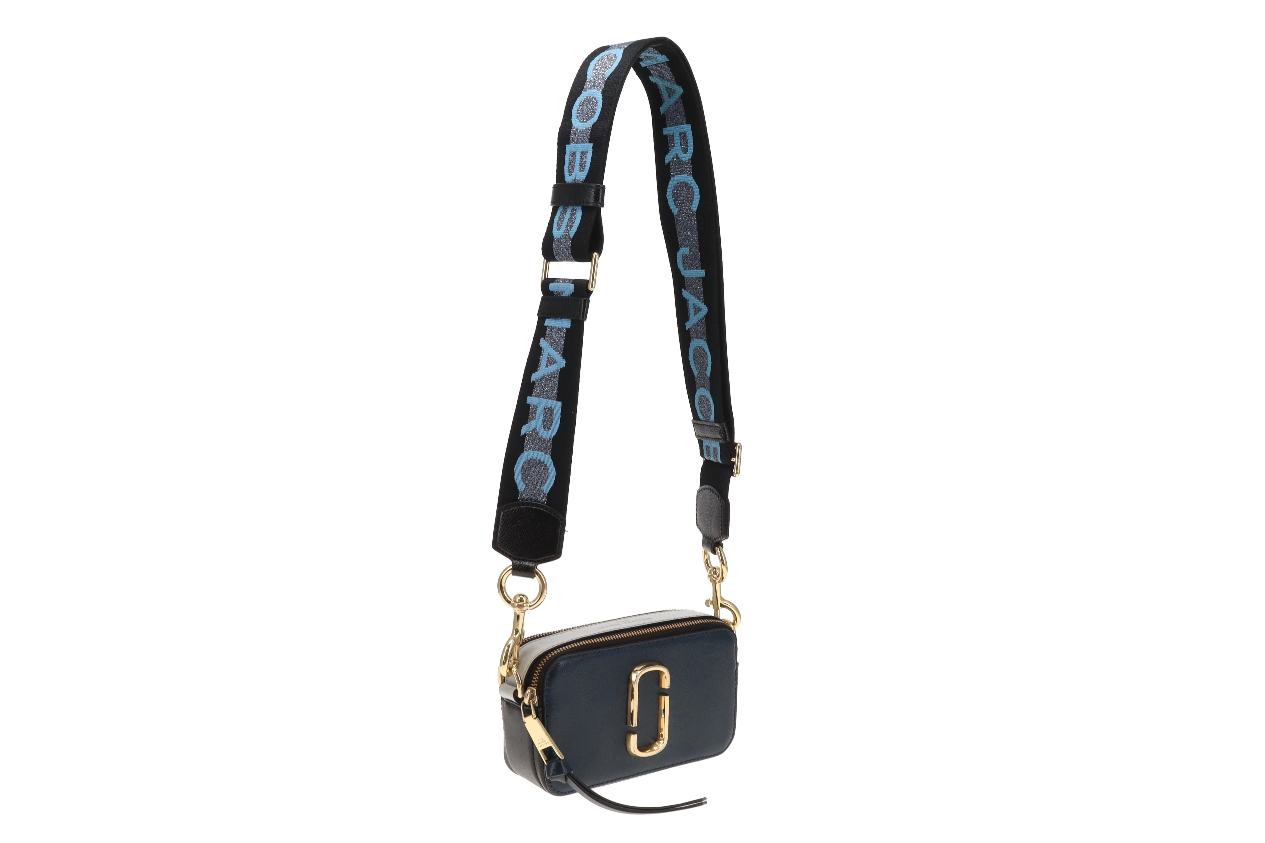 Marc Jacobs The Snapshot Crossbody Bag Navy & Black - Image 5