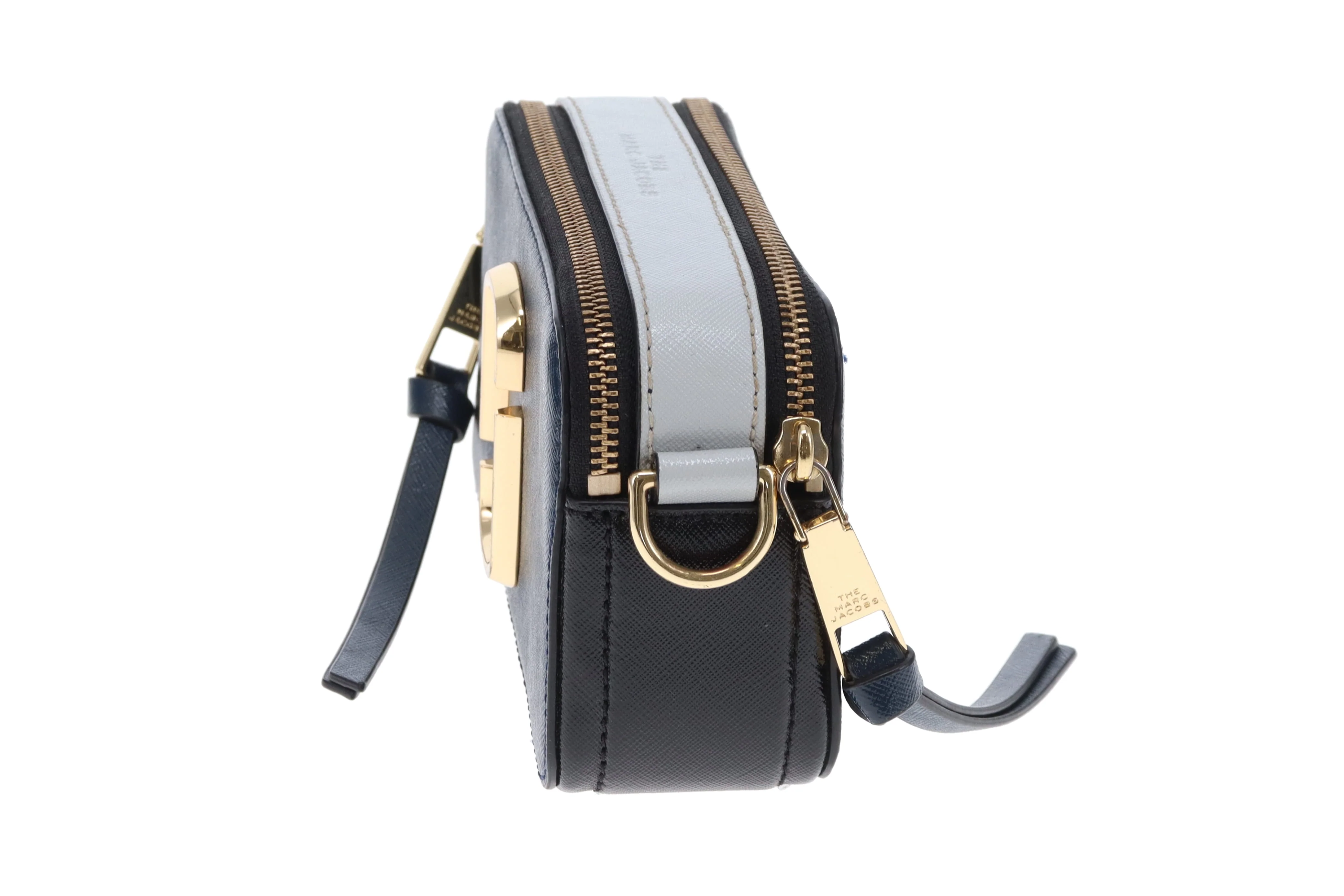 Marc Jacobs The Snapshot Crossbody Bag Navy & Black - Image 8