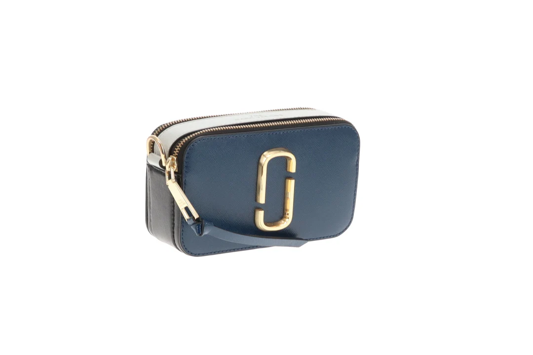 Marc Jacobs The Snapshot New Blue Sea With Logo Strap - Image 4