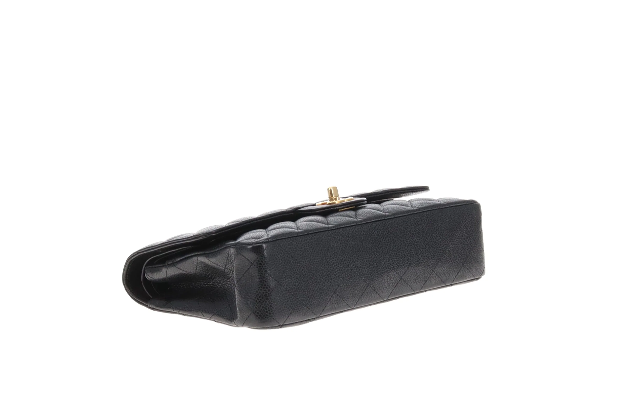 Chanel Classic Double Flap Medium Black Caviar GHW 2009/10 - Image 13