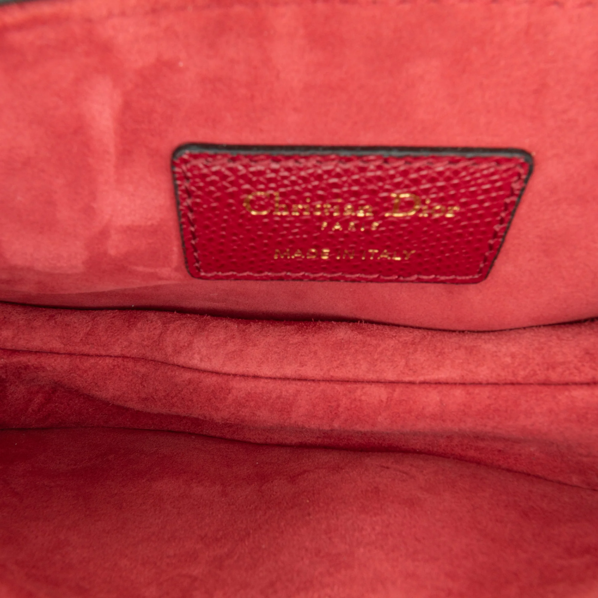 Dior Saddle Burgundy Mini Leather with Embroidered Strap 2019 - Image 5