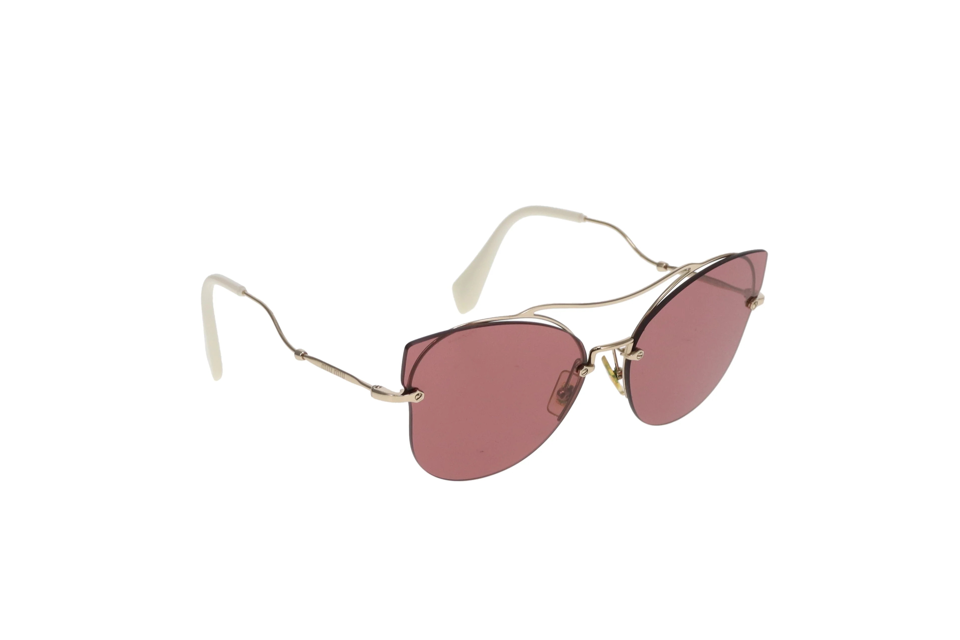 Miu Miu SMU52S Pink Lens Sunglasses - Image 3