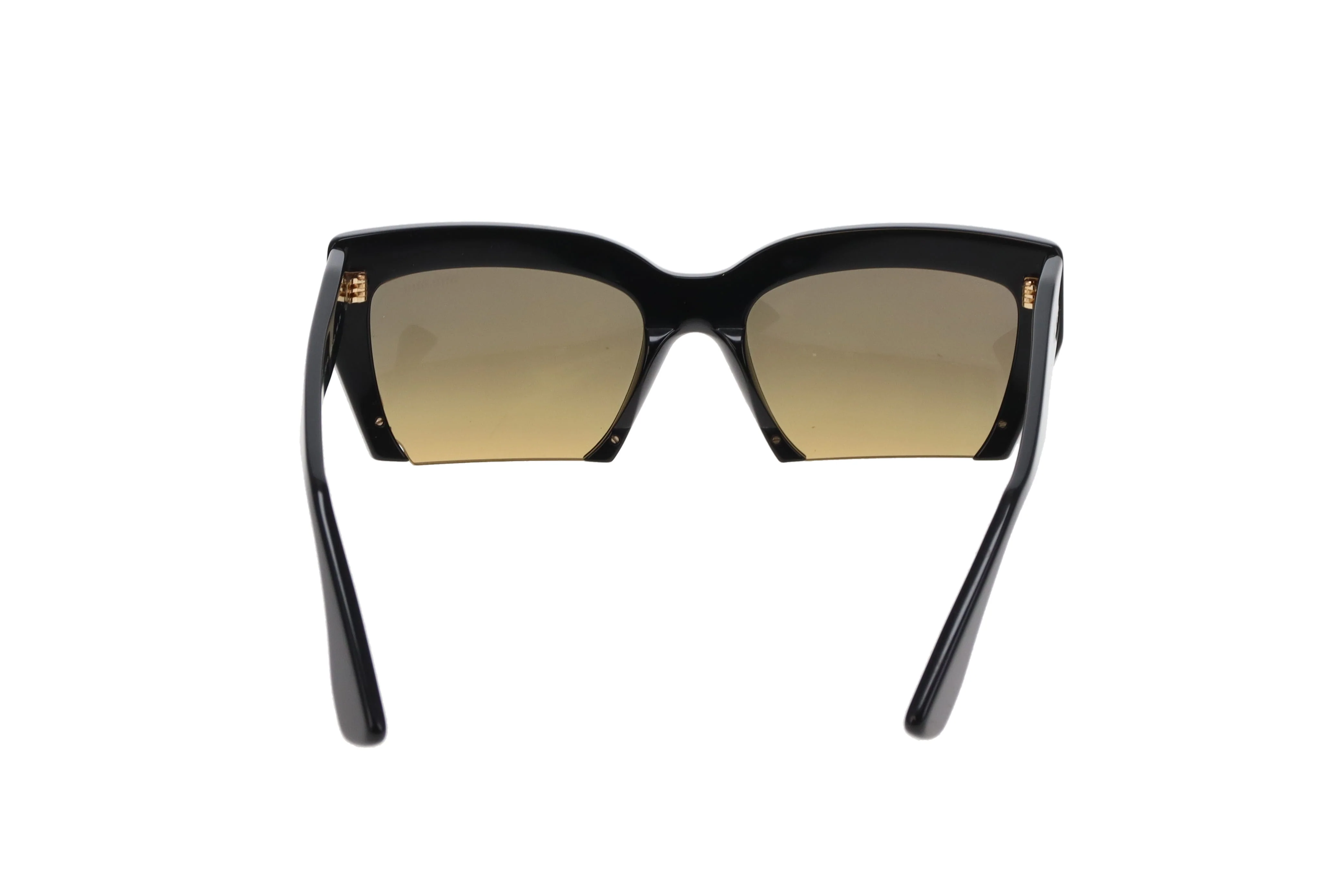 Miu Miu Sunglasses SMU06Q Half Rim Black - Image 5