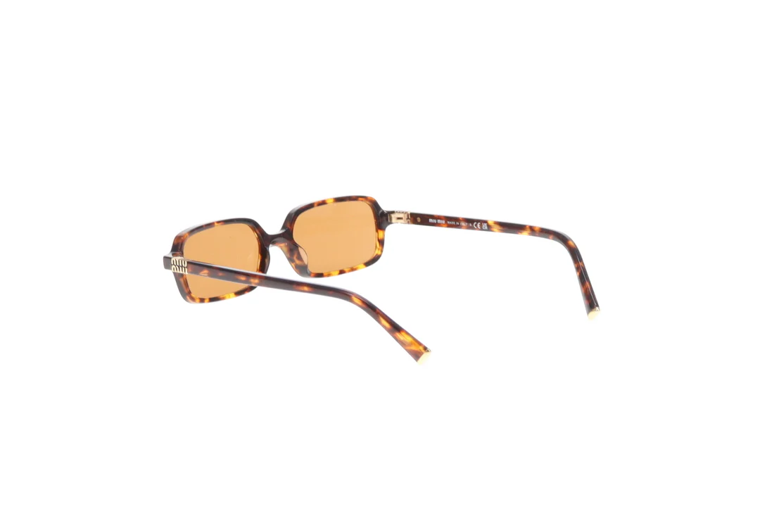 Miu Miu Thin Sunglasses SMU 11Z Tortoise - Image 6