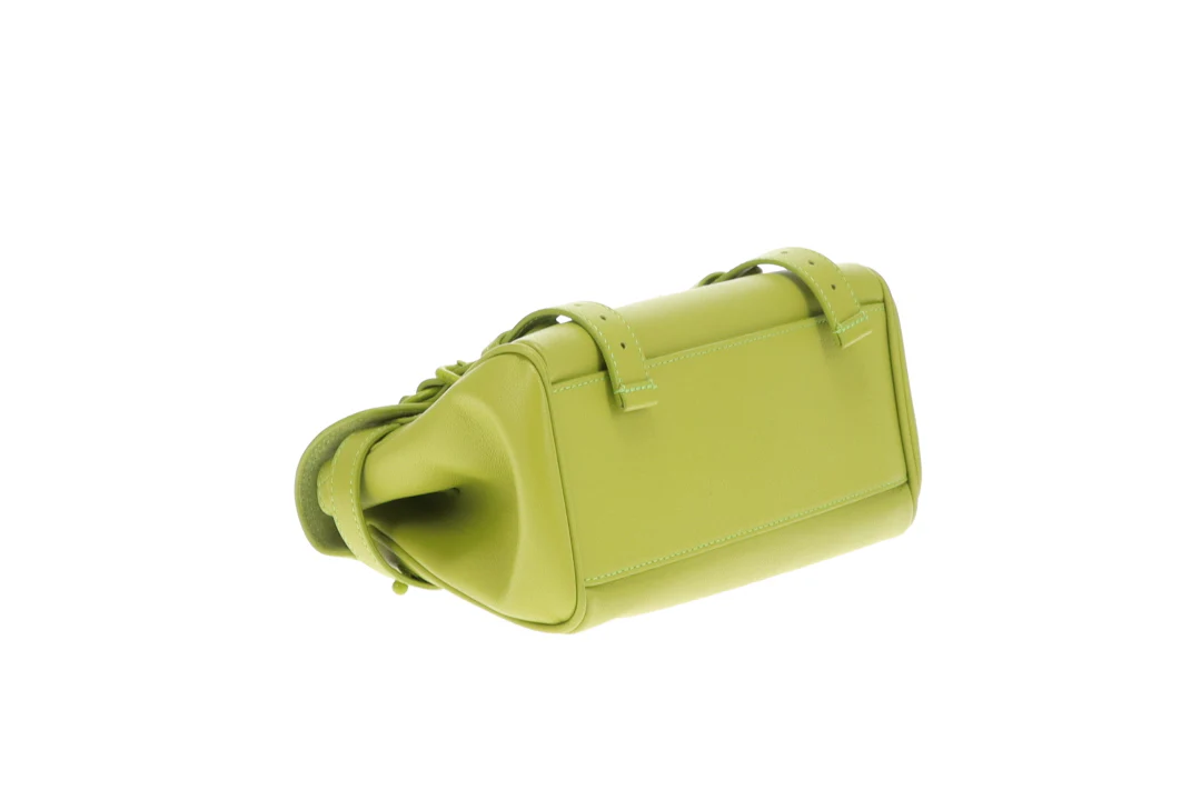 Mulberry Alexa Mini In Acid Green Micro Classic Grain - Image 11