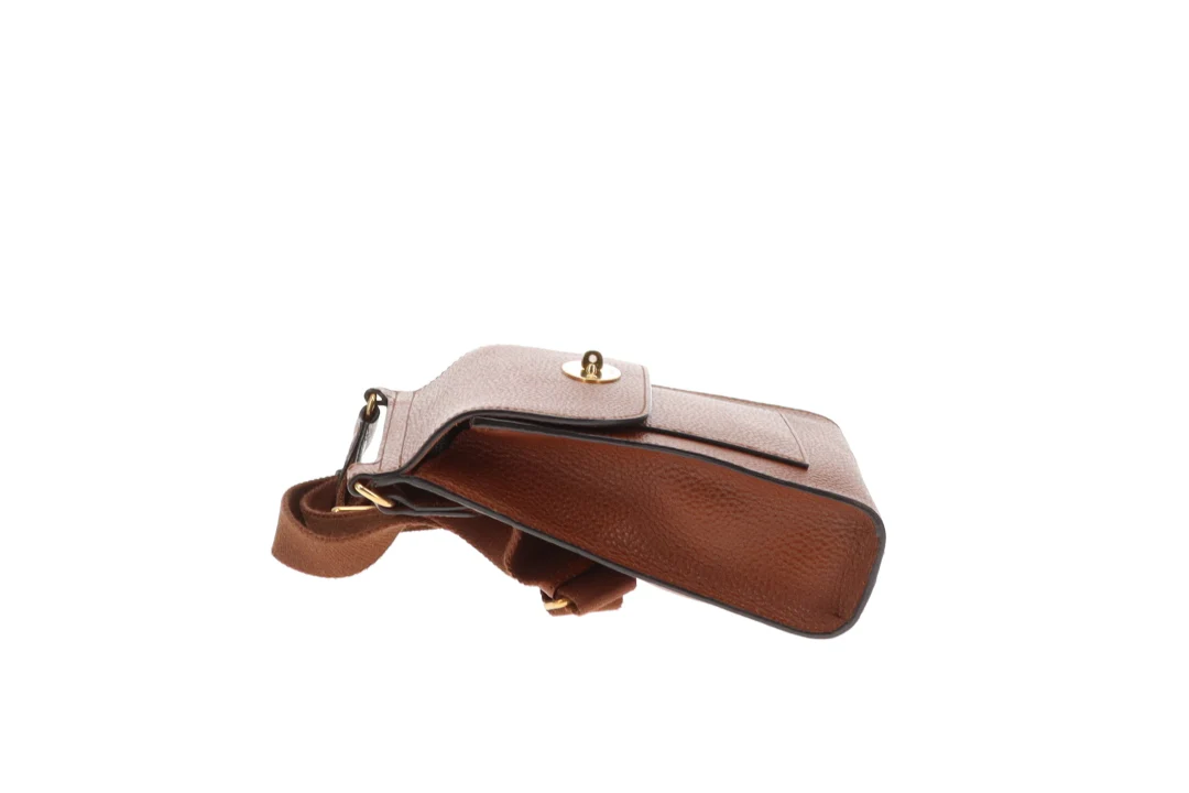 Mulberry Antony Small Oak Messenger Veg Tanned Grain - Image 7