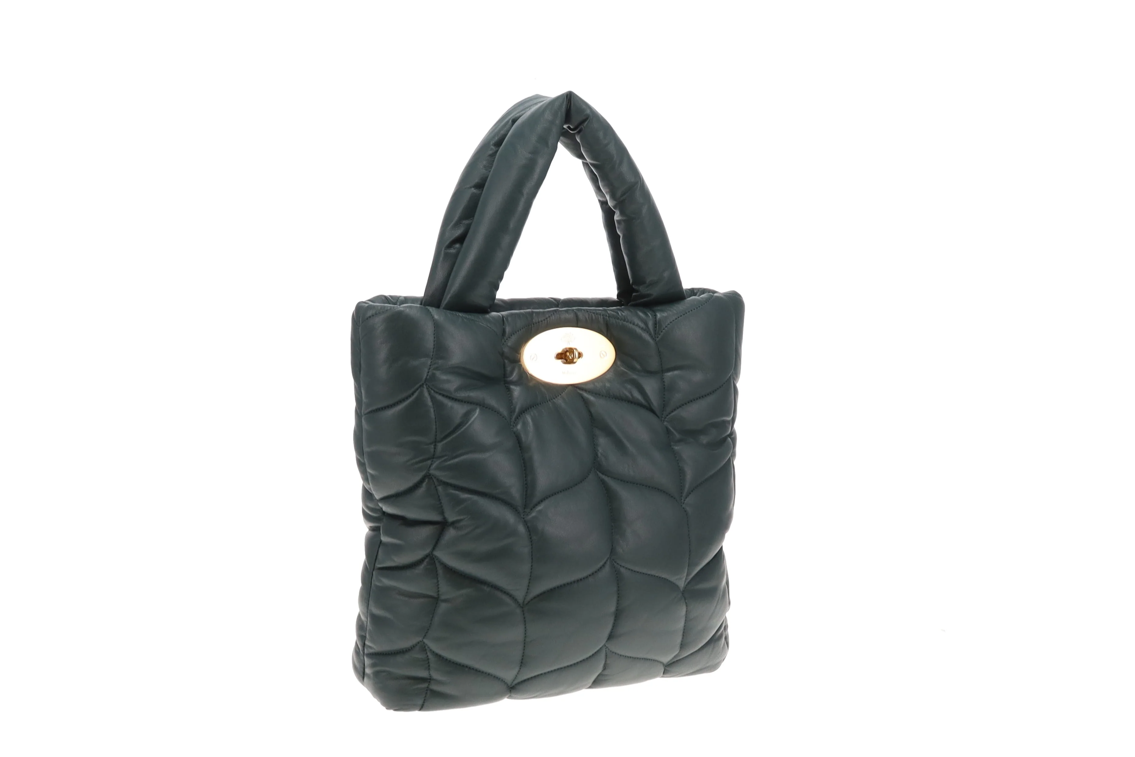 Mulberry Big Sofite Tote Nappa Leather Dark Green GHW - Image 5