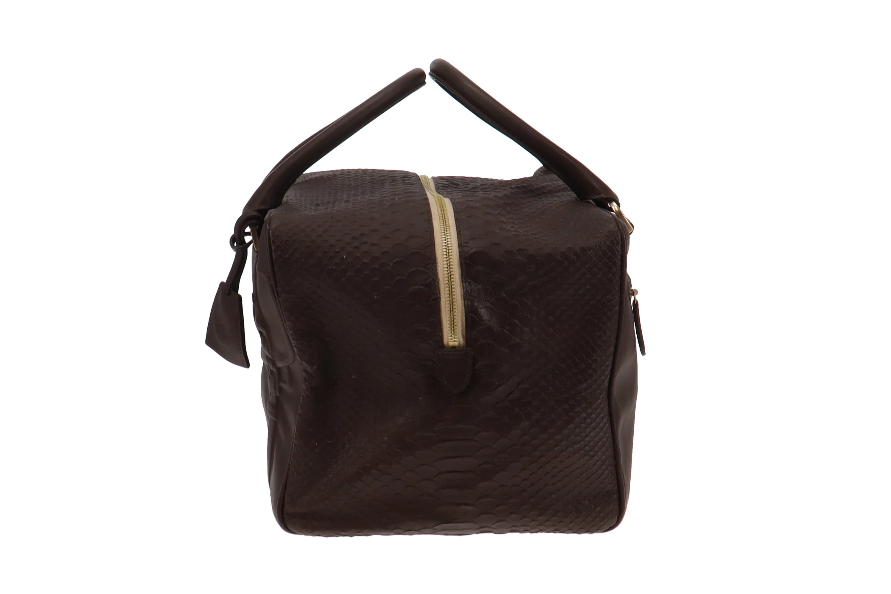 Mulberry Chocolate Brown Leather Maisie Clipper Bag - Image 6