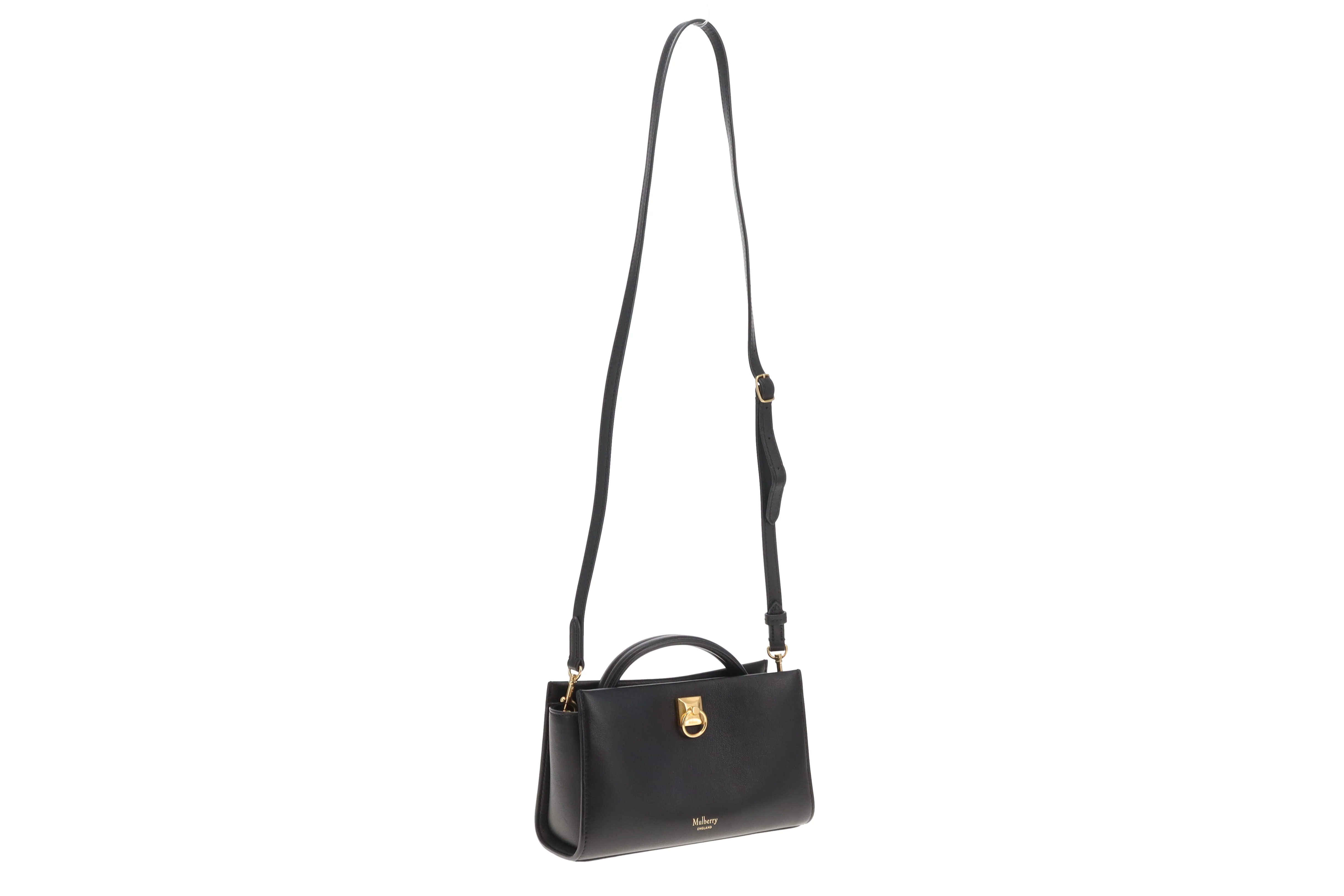Mulberry Iris Mini In Micro Classic Grain Black - Image 5