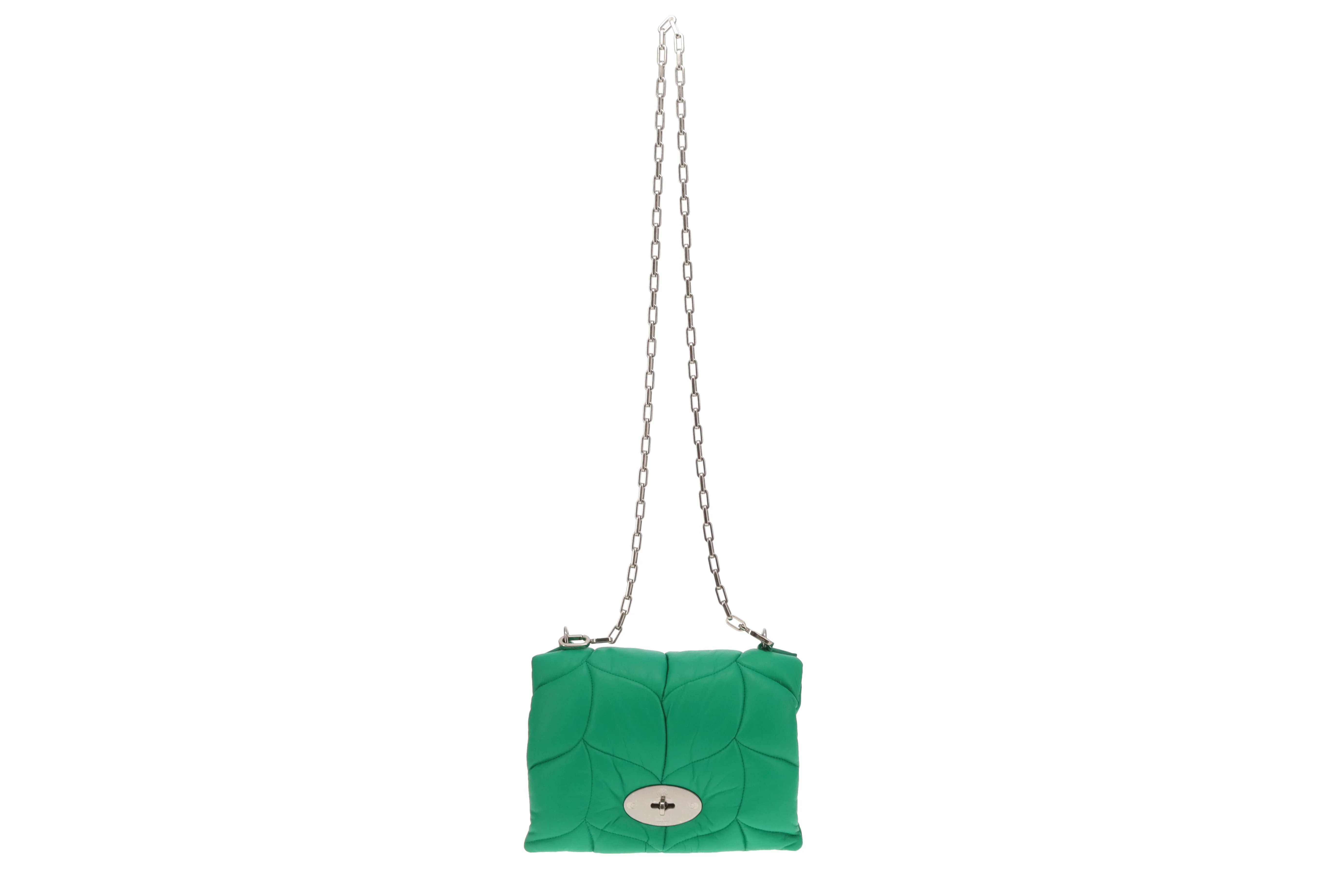 Mulberry Little Softie Green Nappa Leather SHW - Image 3
