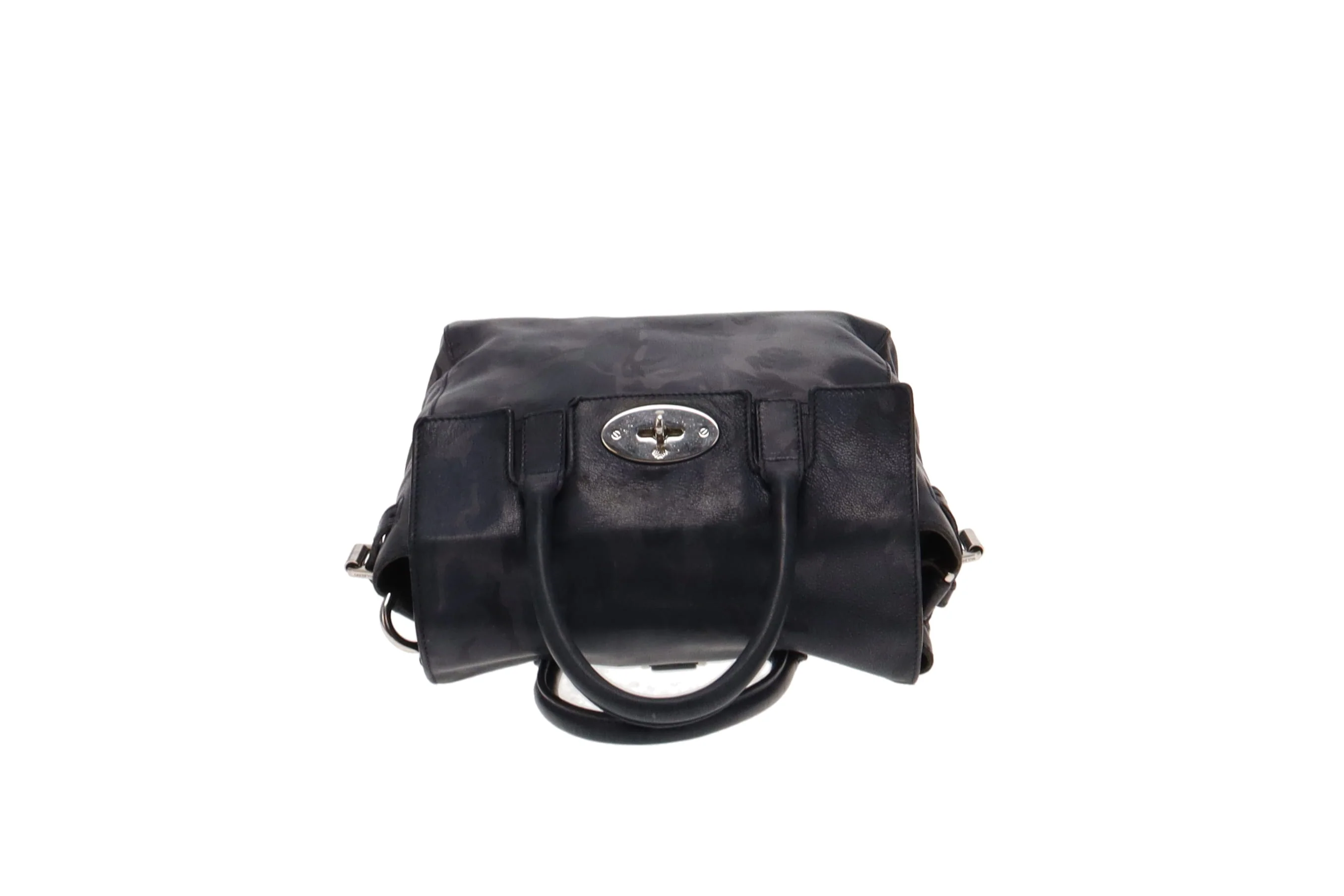 Mulberry Navy Camoflauge Leather Cara Delevigne Backpack - Image 7