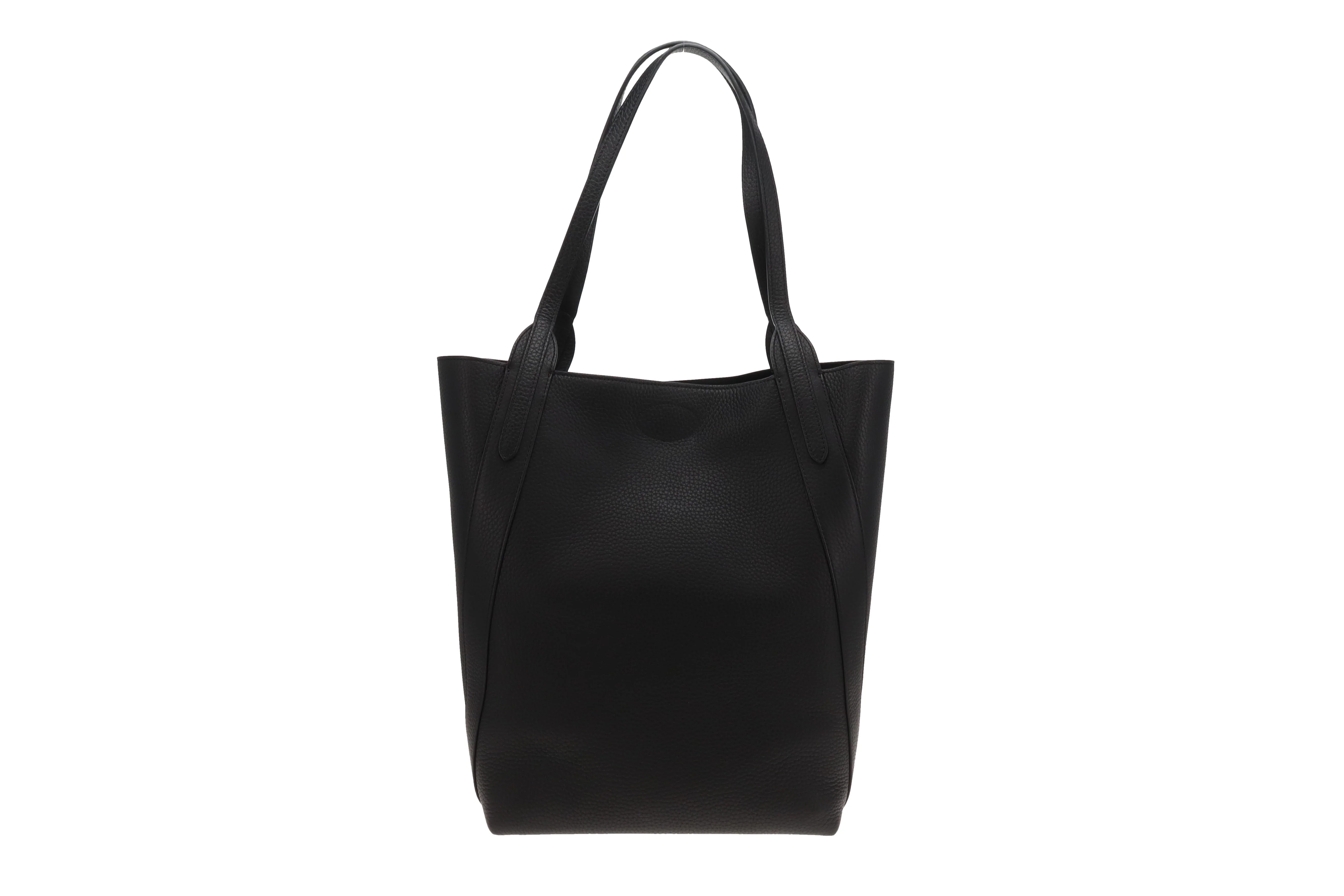 Mulberry North South Bayswater Tote Black Heavy Grain GHW - Image 5