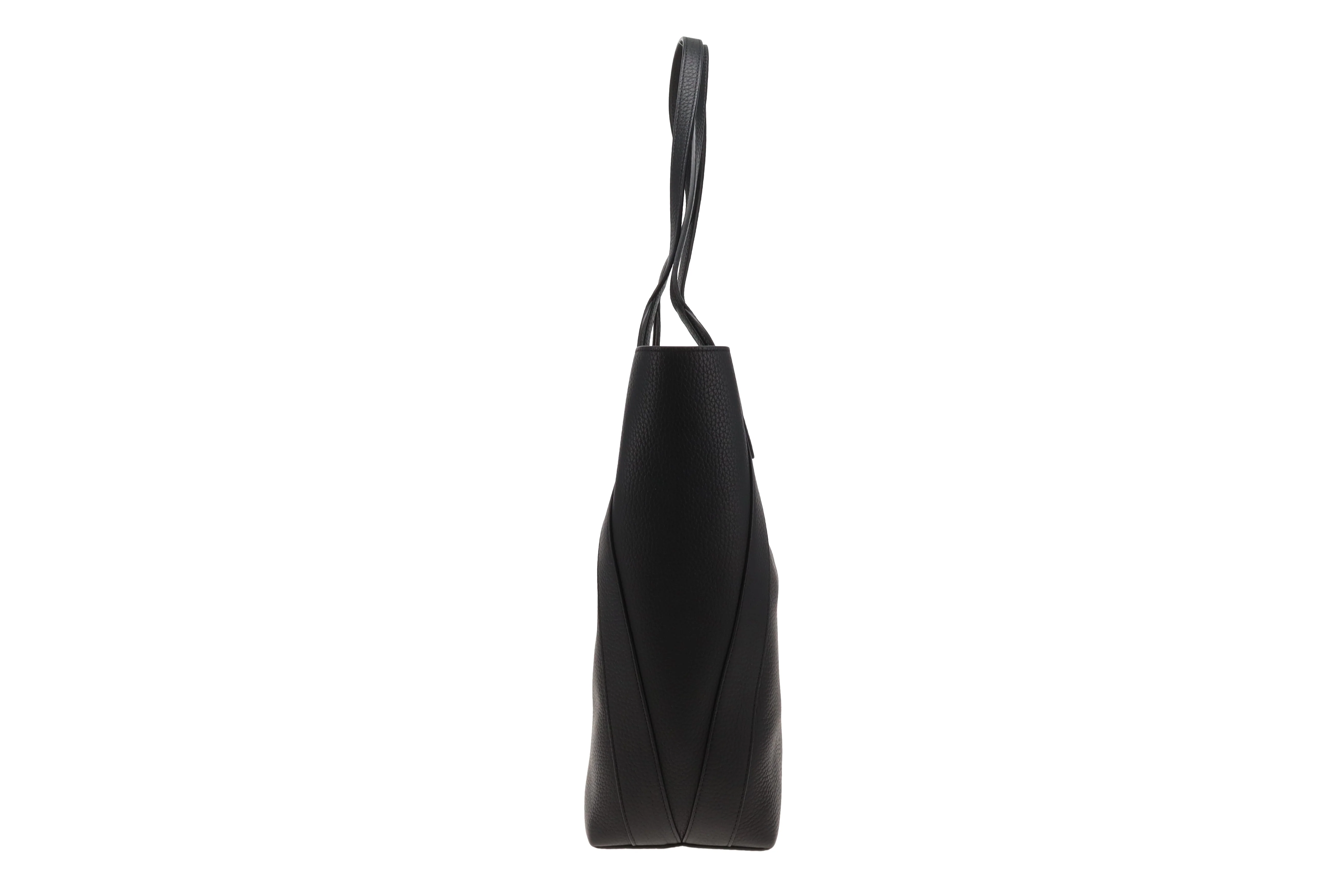 Mulberry North South Bayswater Tote Black Heavy Grain GHW - Image 6