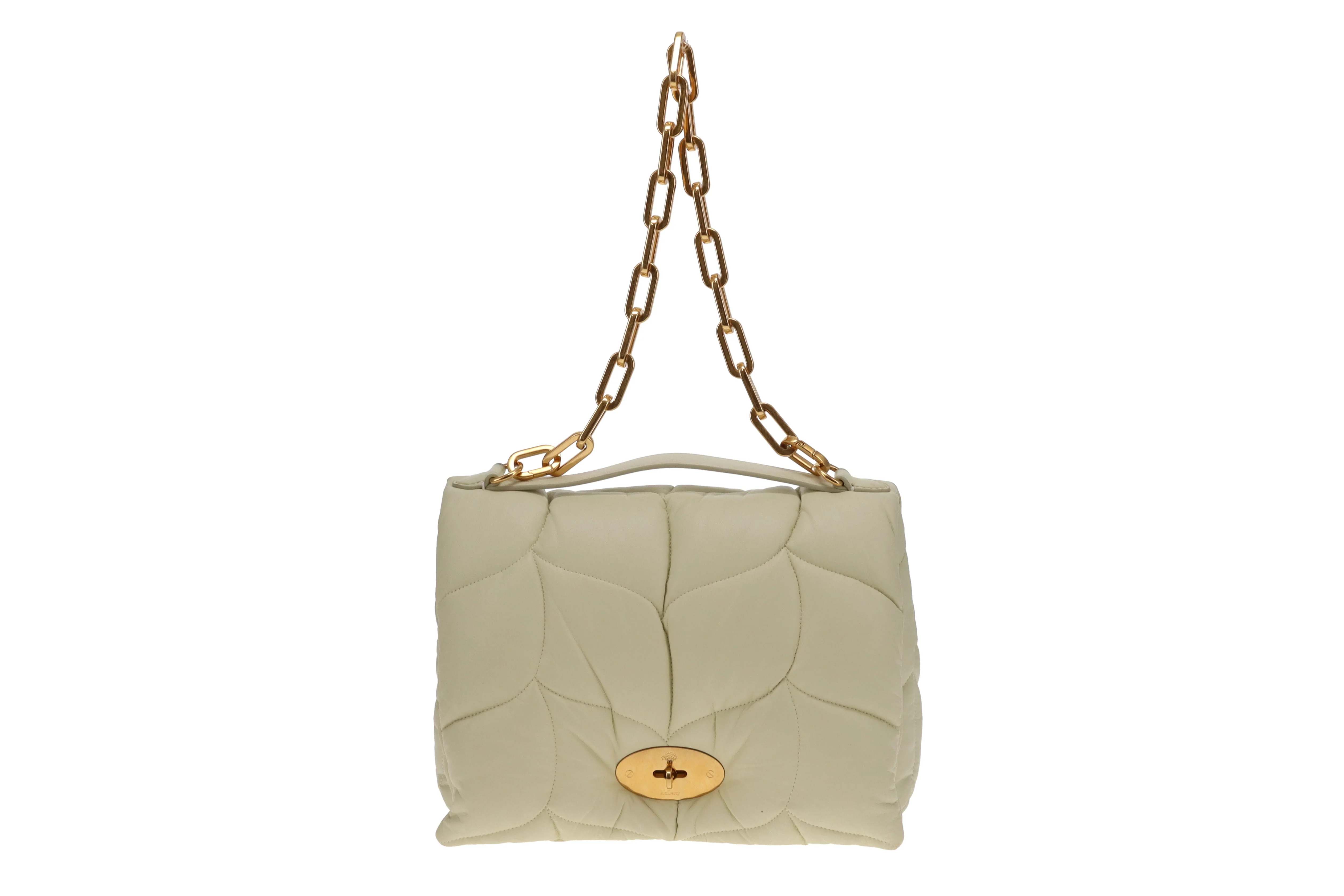 Mulberry Pillow Nappa Softie Shoulder Bag Wild Primrose - Image 3