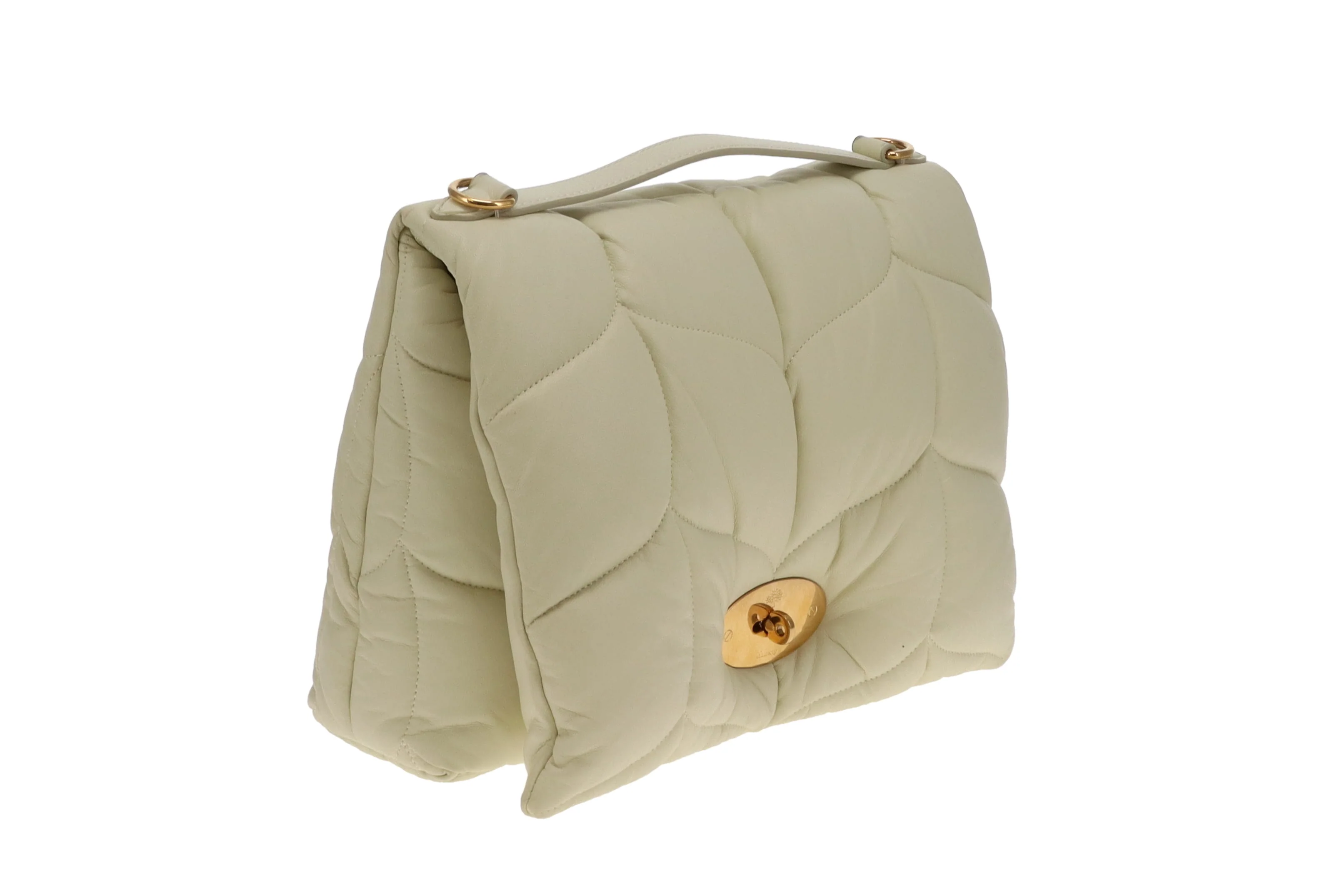Mulberry Pillow Nappa Softie Shoulder Bag Wild Primrose - Image 4
