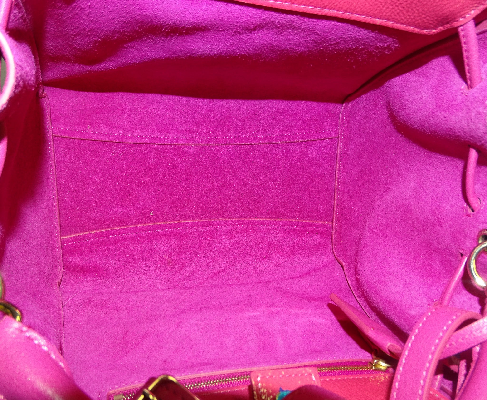 Mulberry Small Iris Spongy Patent Mulberry Pink - Image 10