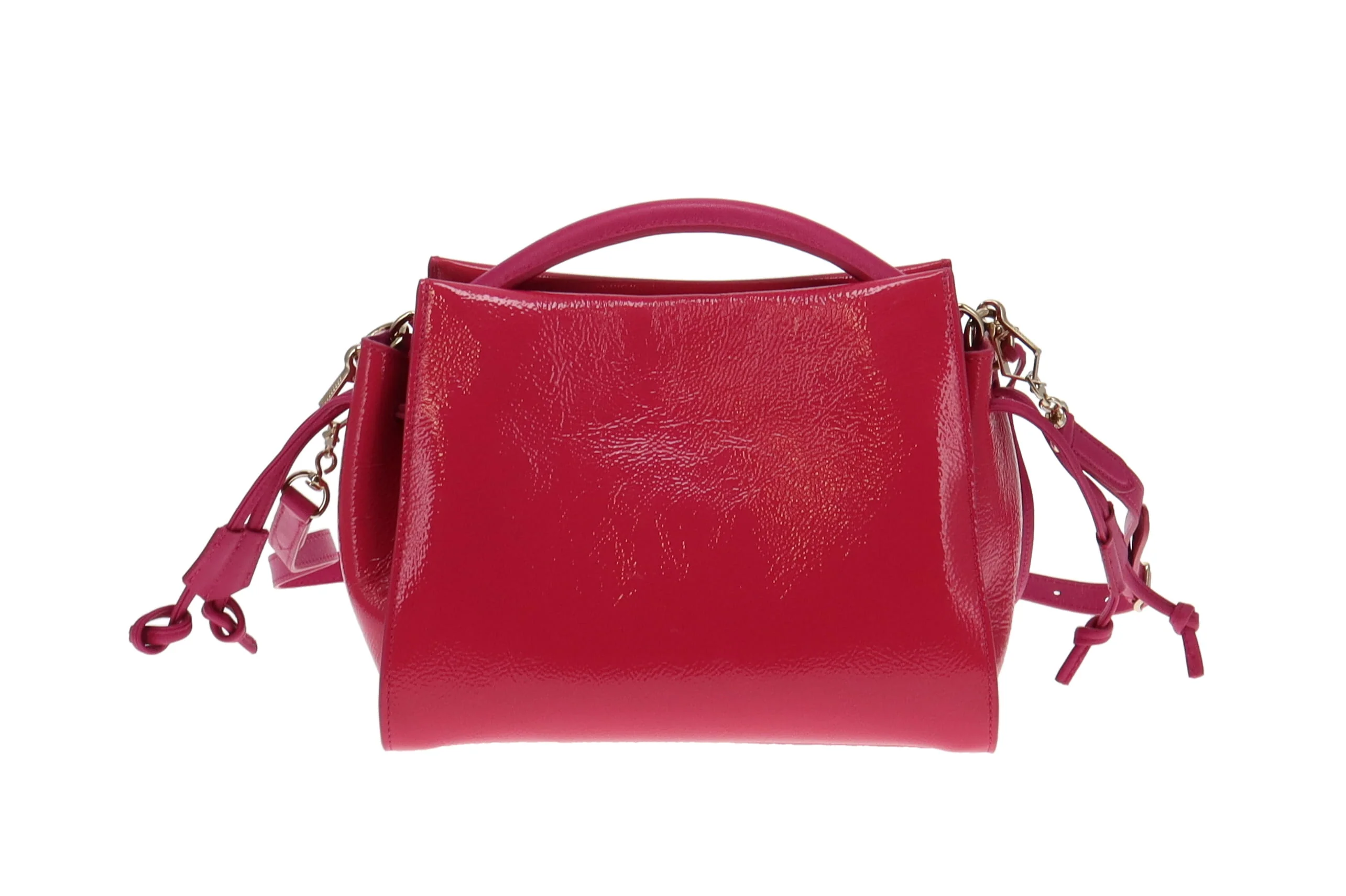 Mulberry Small Iris Spongy Patent Mulberry Pink - Image 6