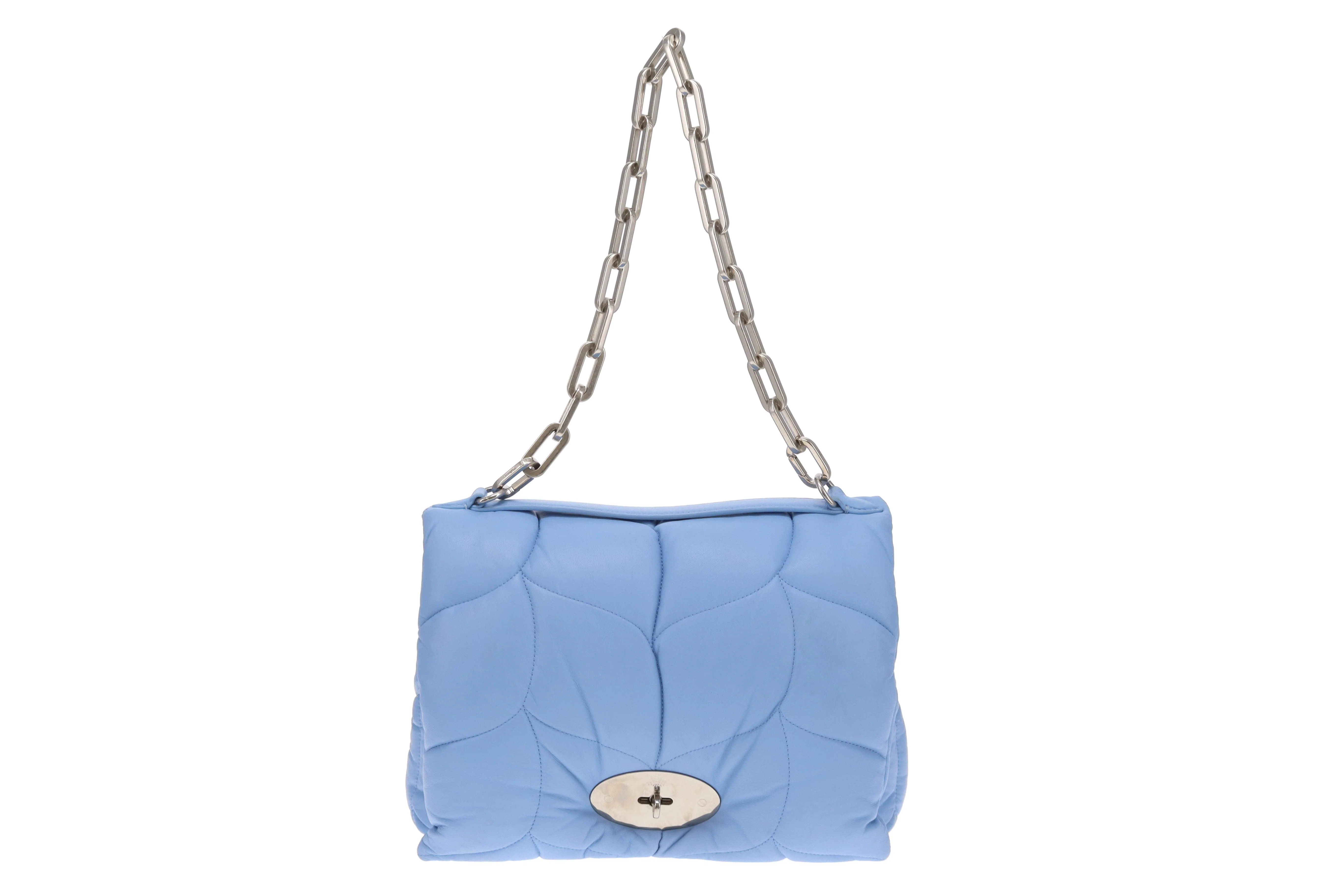 Mulberry Softie Bag Cornflower Blue Nappa - Image 3