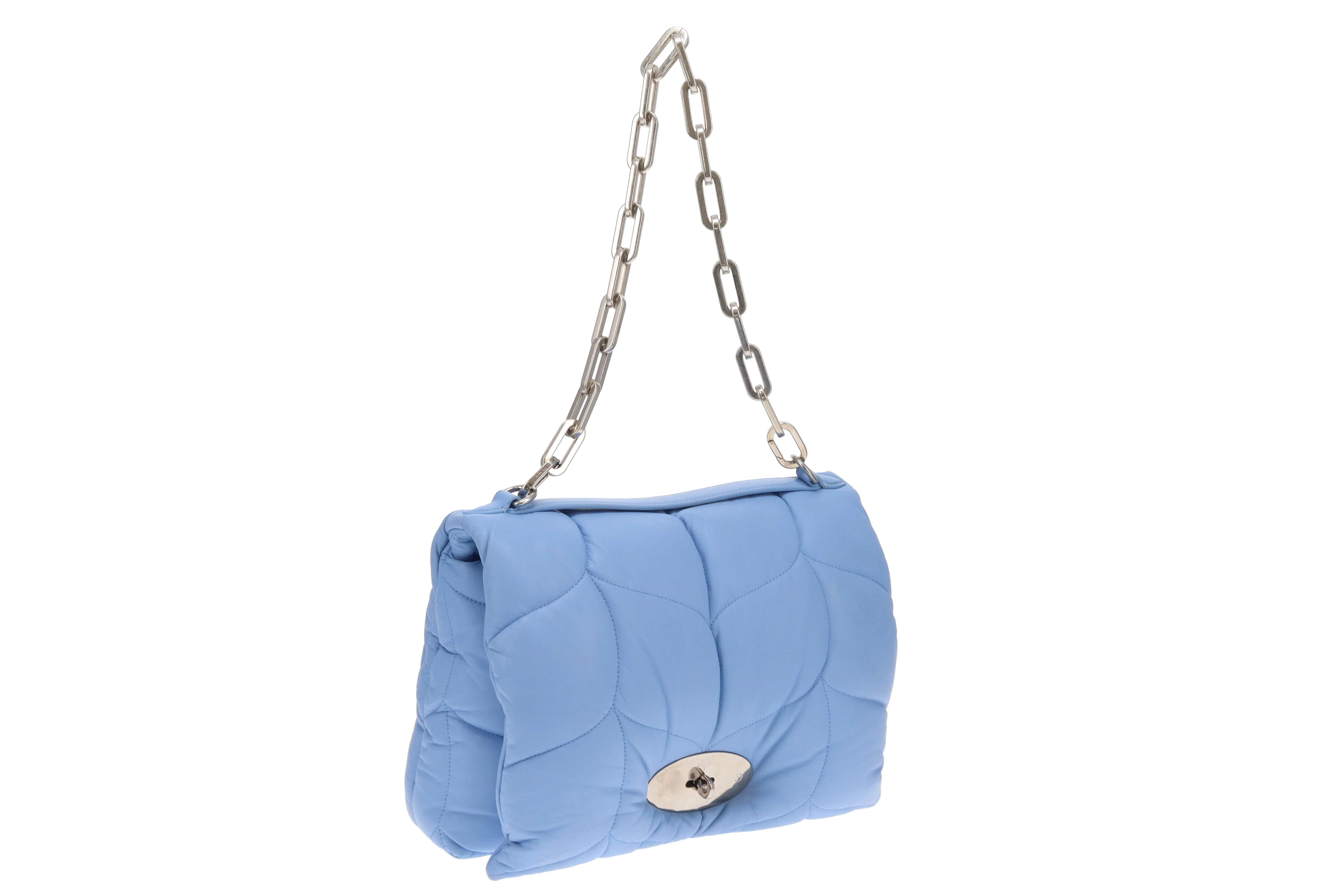 Mulberry Softie Bag Cornflower Blue Nappa - Image 5