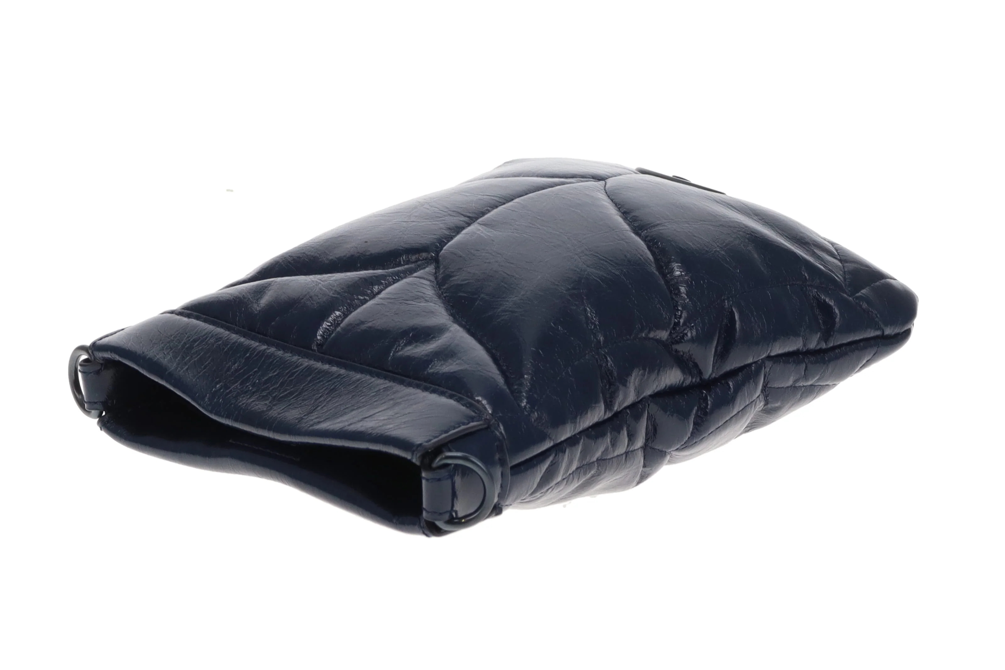 Mulberry Softie Phone Pouch In Sapphire Smooth Glossy - Image 11