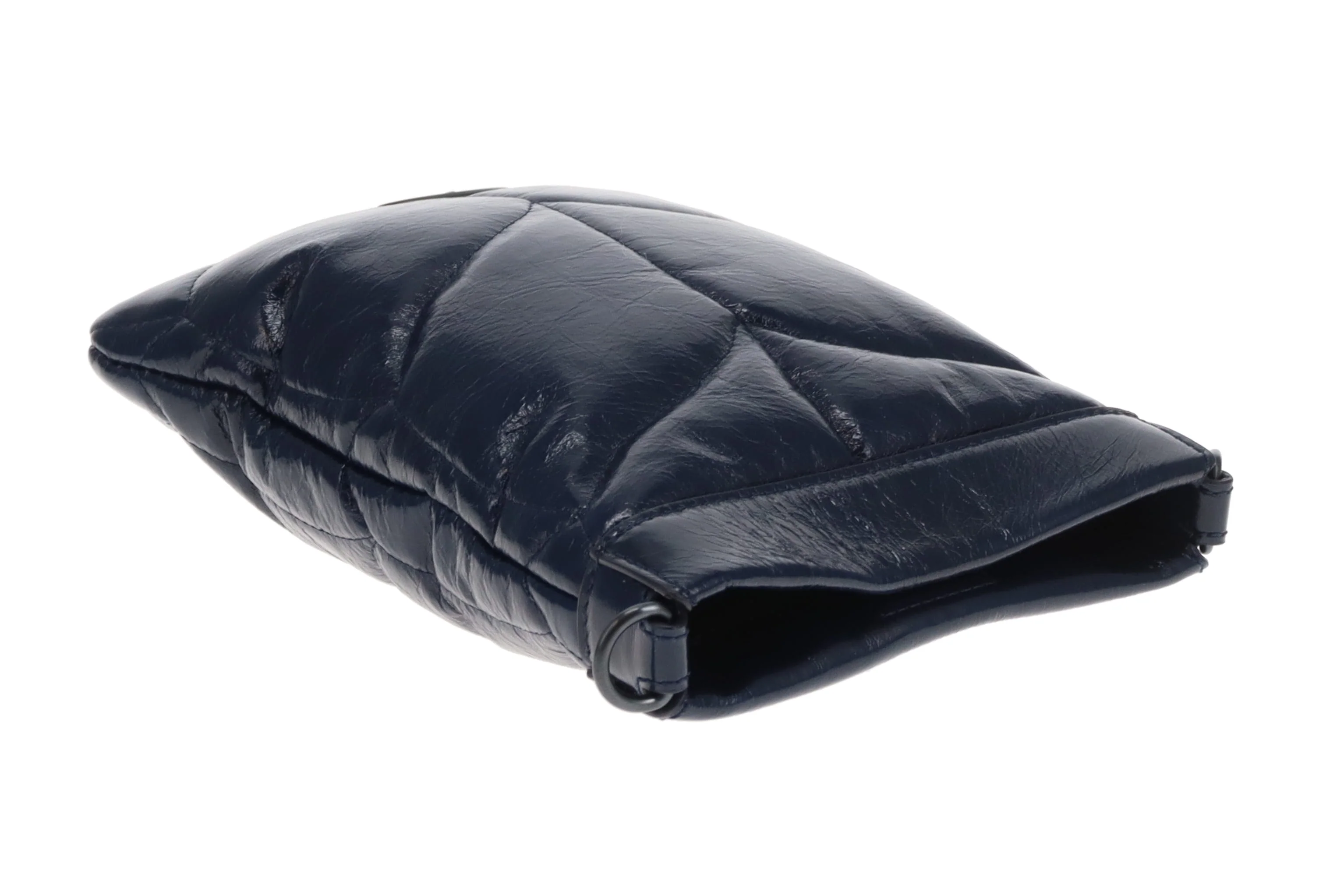 Mulberry Softie Phone Pouch In Sapphire Smooth Glossy - Image 8