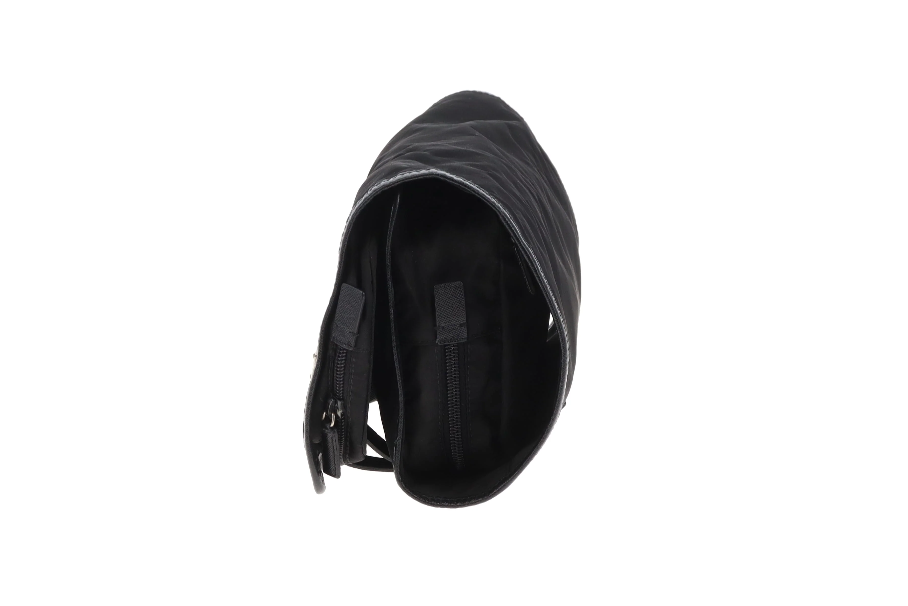 Prada Fold Out Wash Bag Black Nylon - Image 6