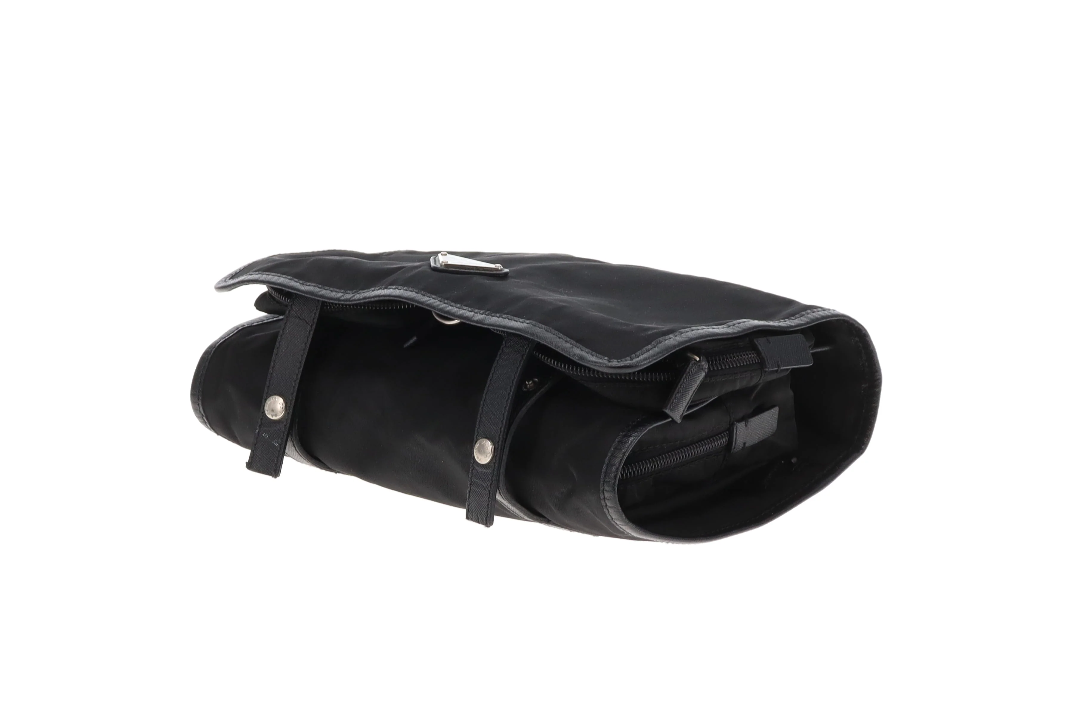 Prada Fold Out Wash Bag Black Nylon - Image 9