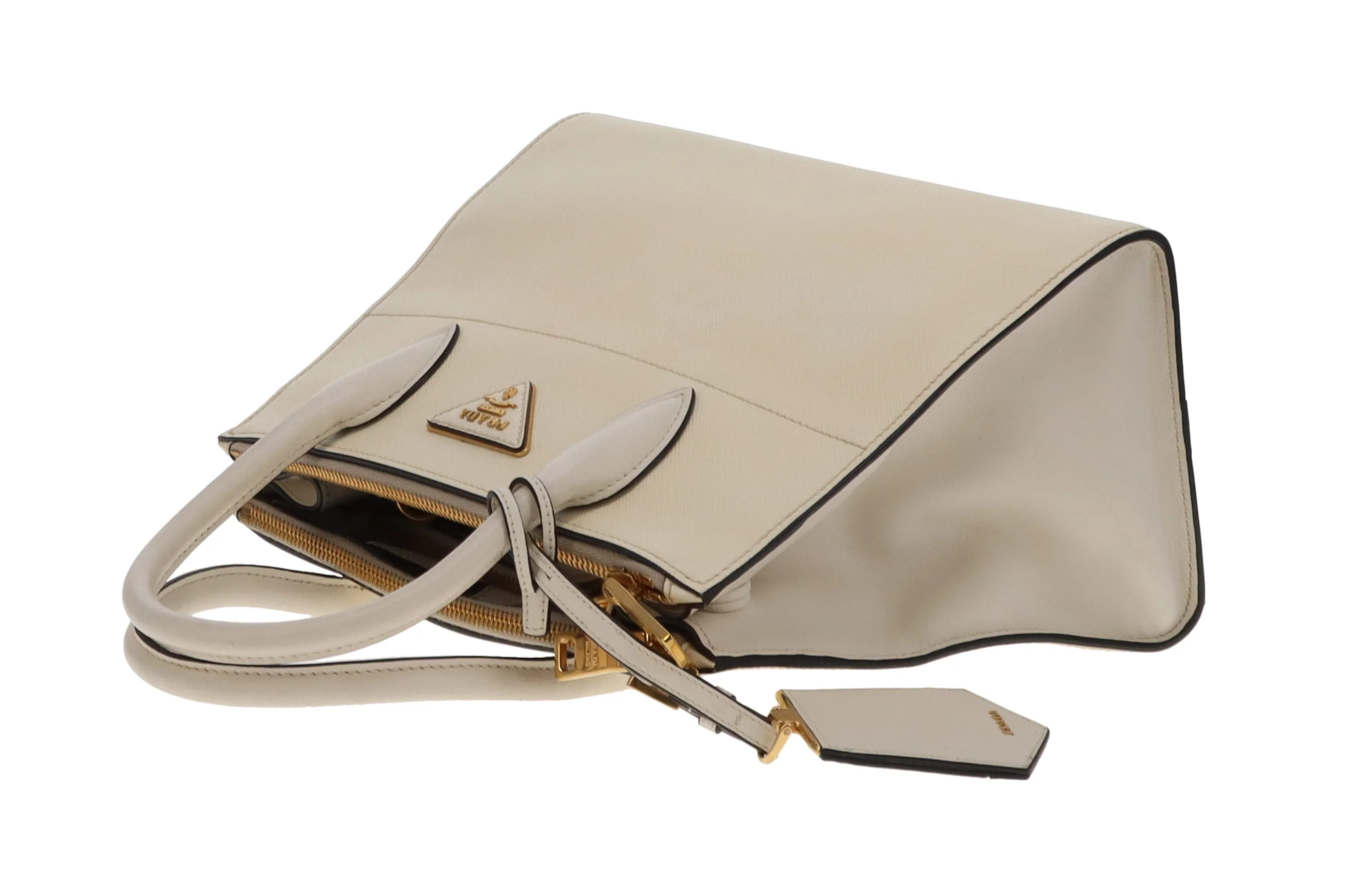 Prada Paradigme City Calfskin Greche  Tote - Image 13