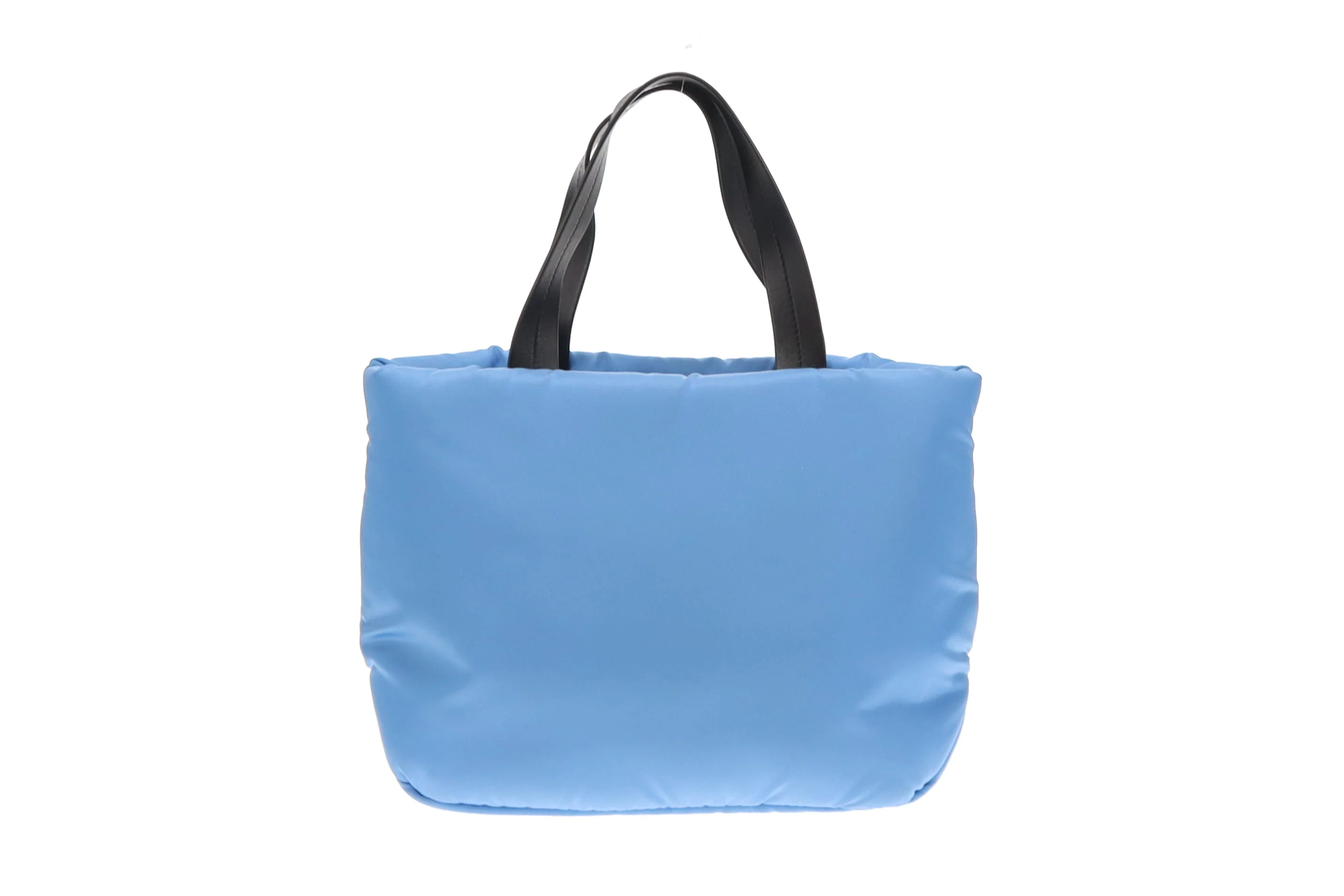 Prada Puffer Tote Small Blue Nylon - Image 9