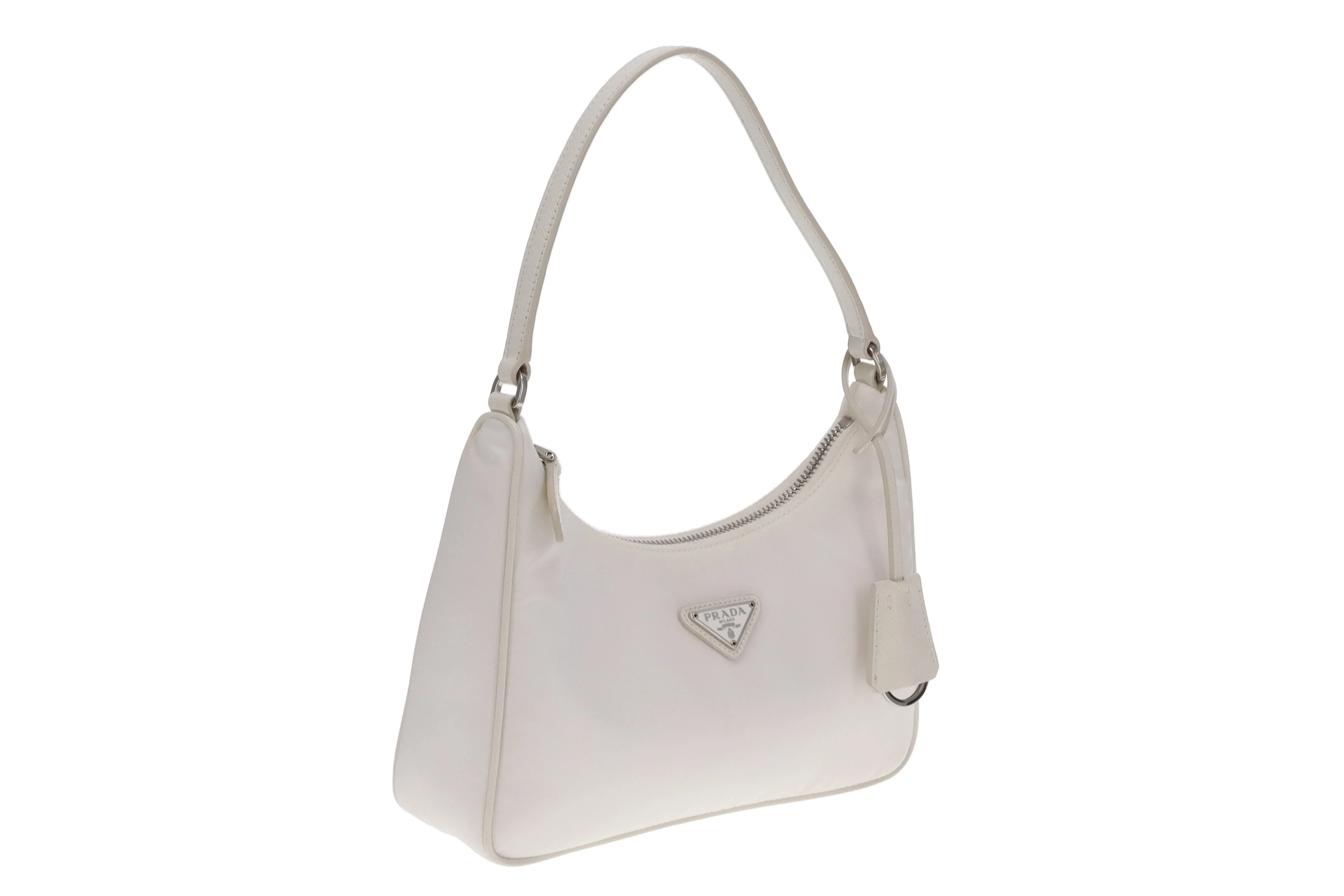 Prada Re-Edition 2005 White Nylon and Saffiano - Image 3