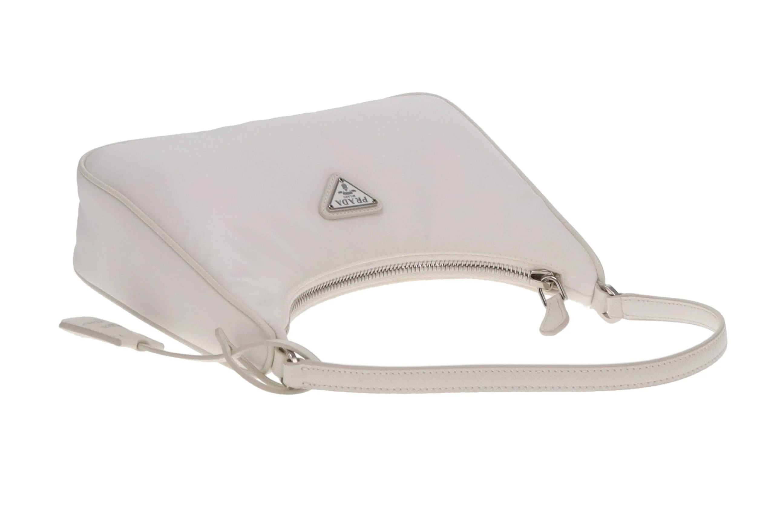 Prada Re-Edition 2005 White Nylon and Saffiano - Image 8