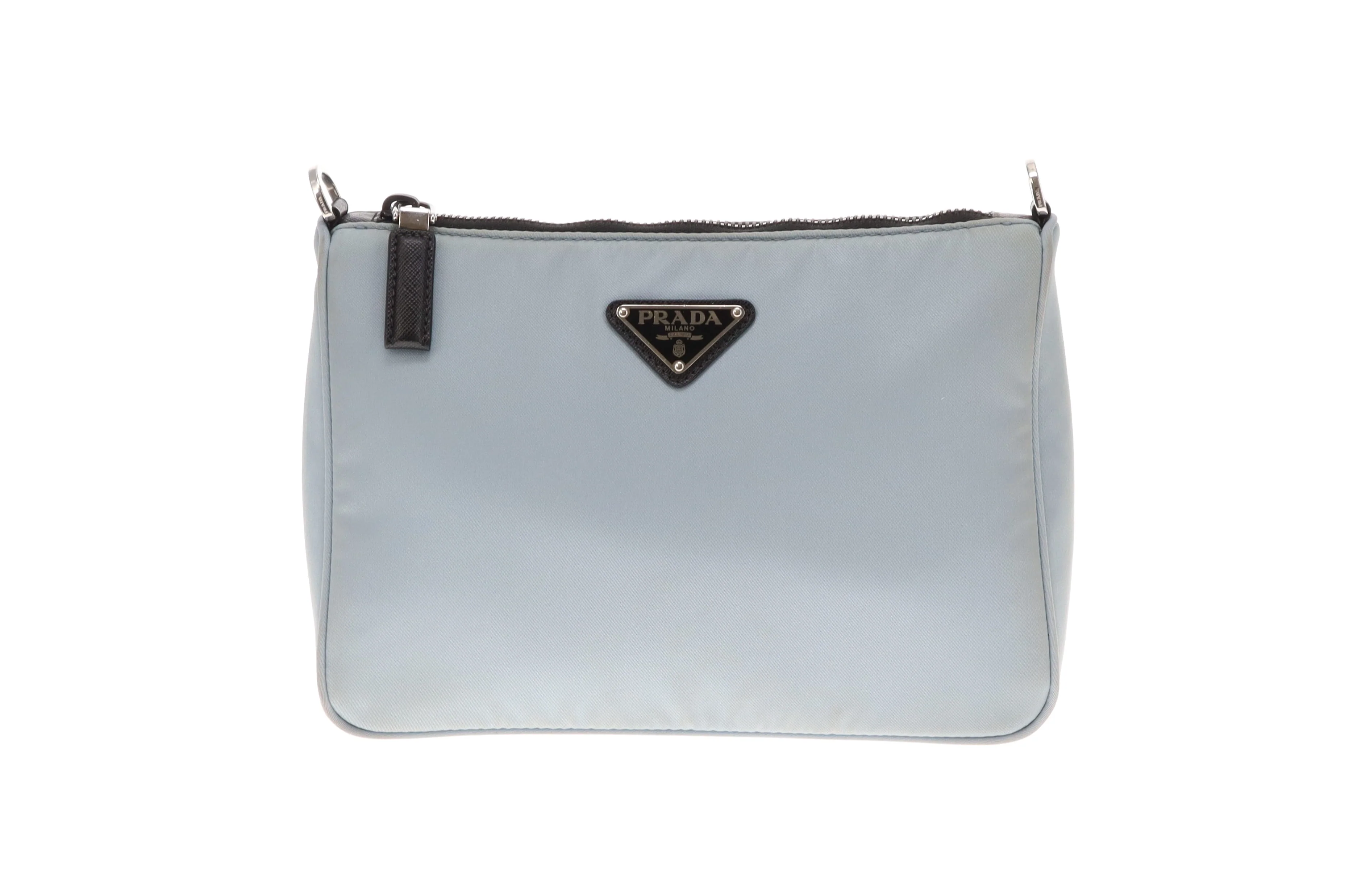 Prada Nylon Sky Blue Mens Re-Nylon Crossbody - Image 6