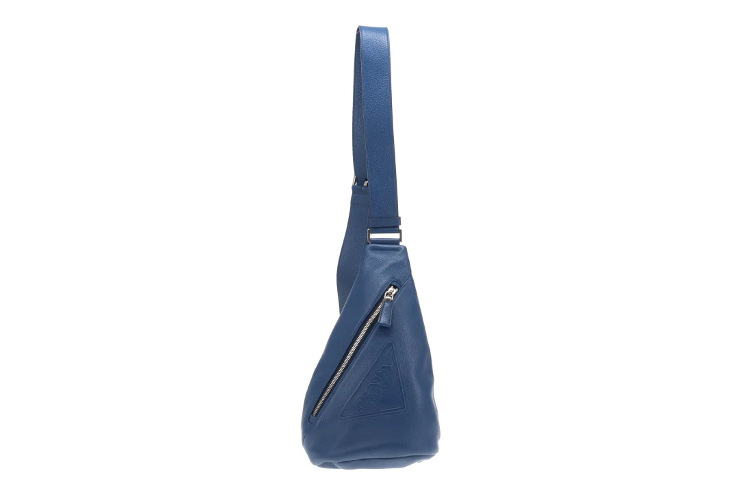 Prada Sling Bag Cobalto Triangle - Image 2
