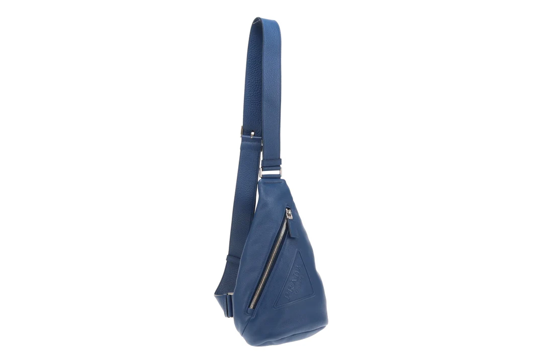 Prada Sling Bag Cobalto Triangle - Image 3