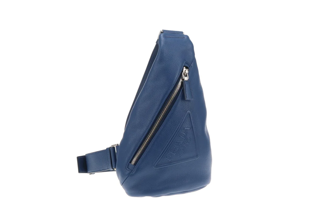 Prada Sling Bag Cobalto Triangle - Image 4