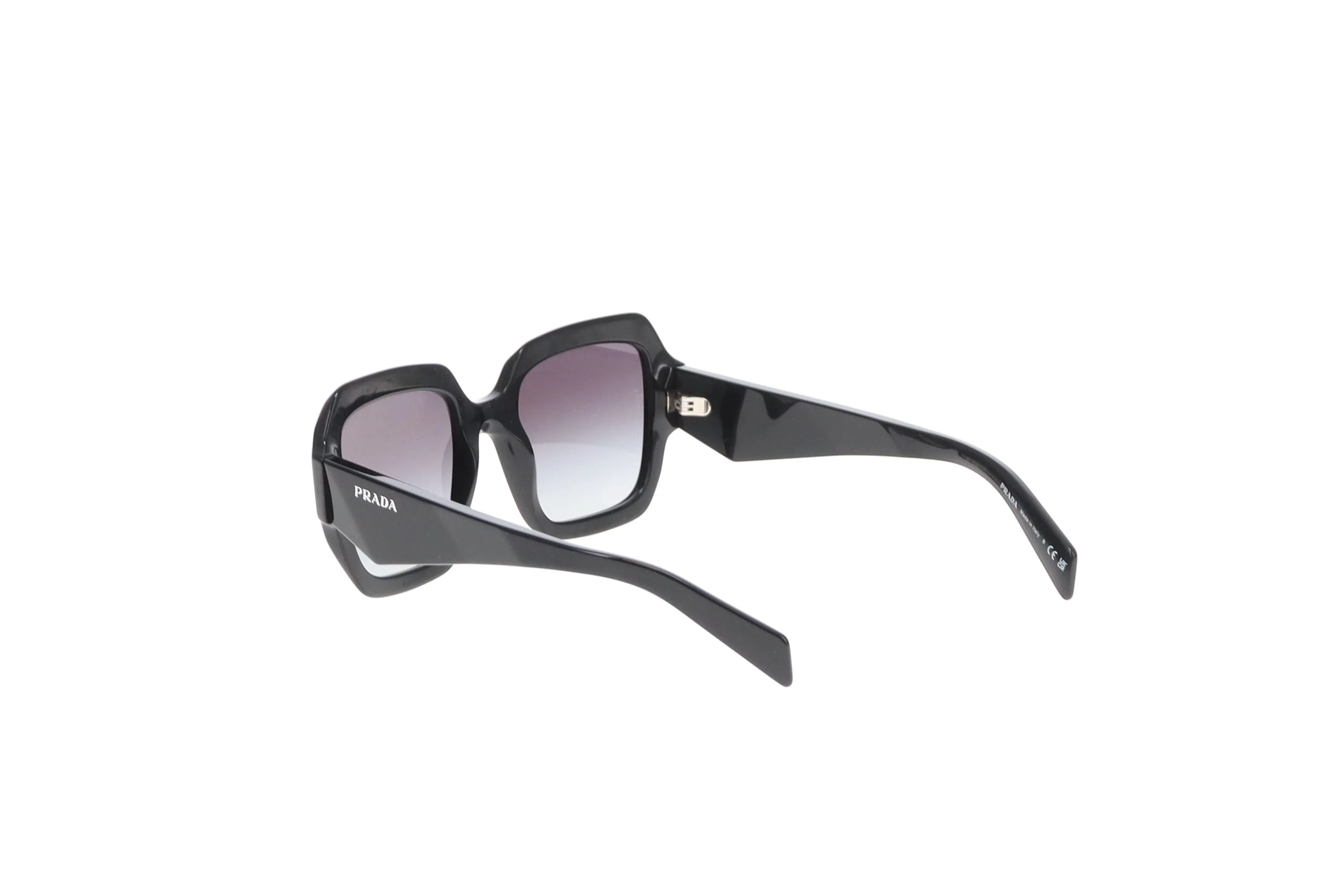 Prada Square Black Sunglasses Spr28z - Image 6