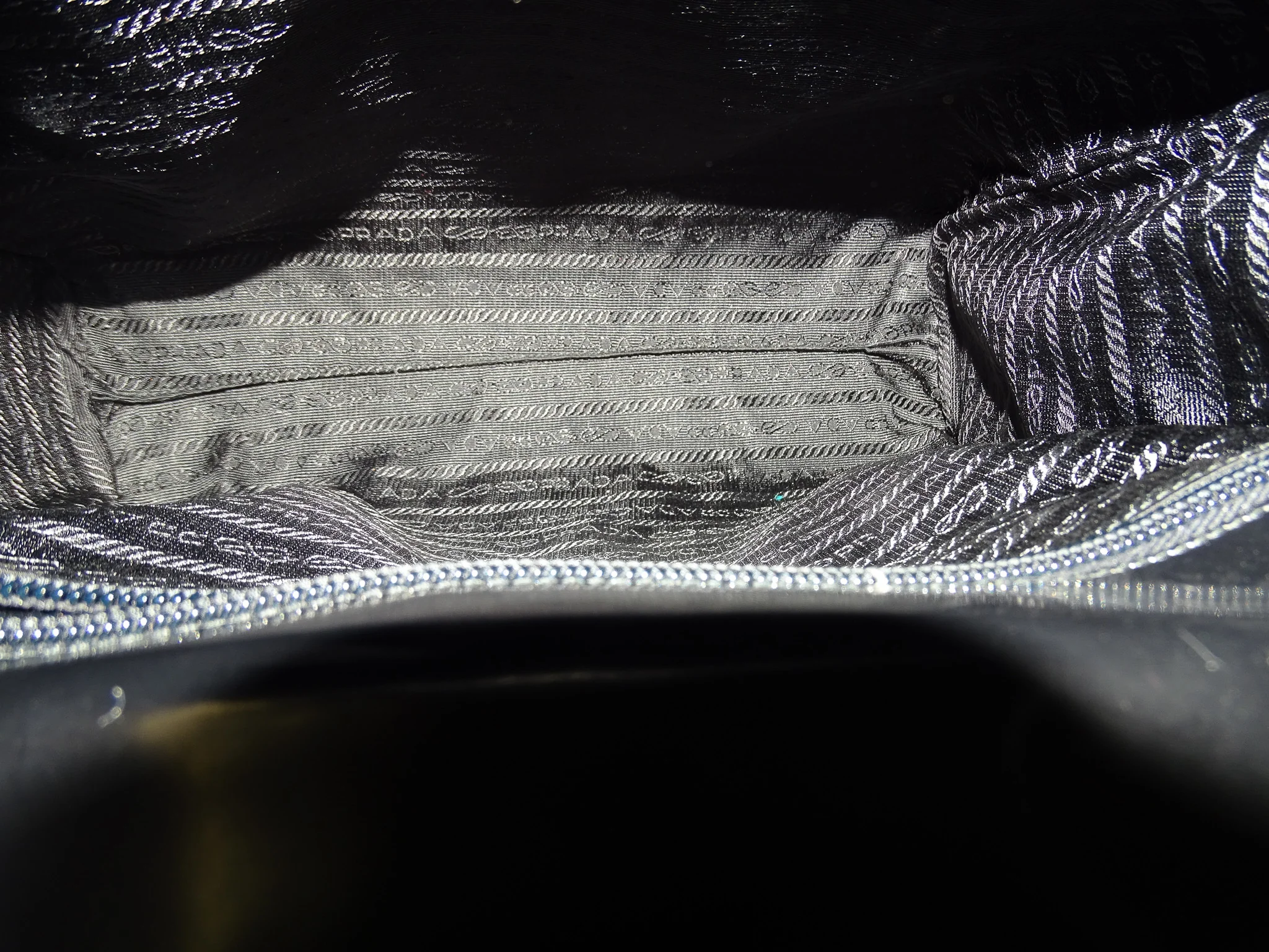 Prada Top Handle Bag Black Smooth Leather - Image 12