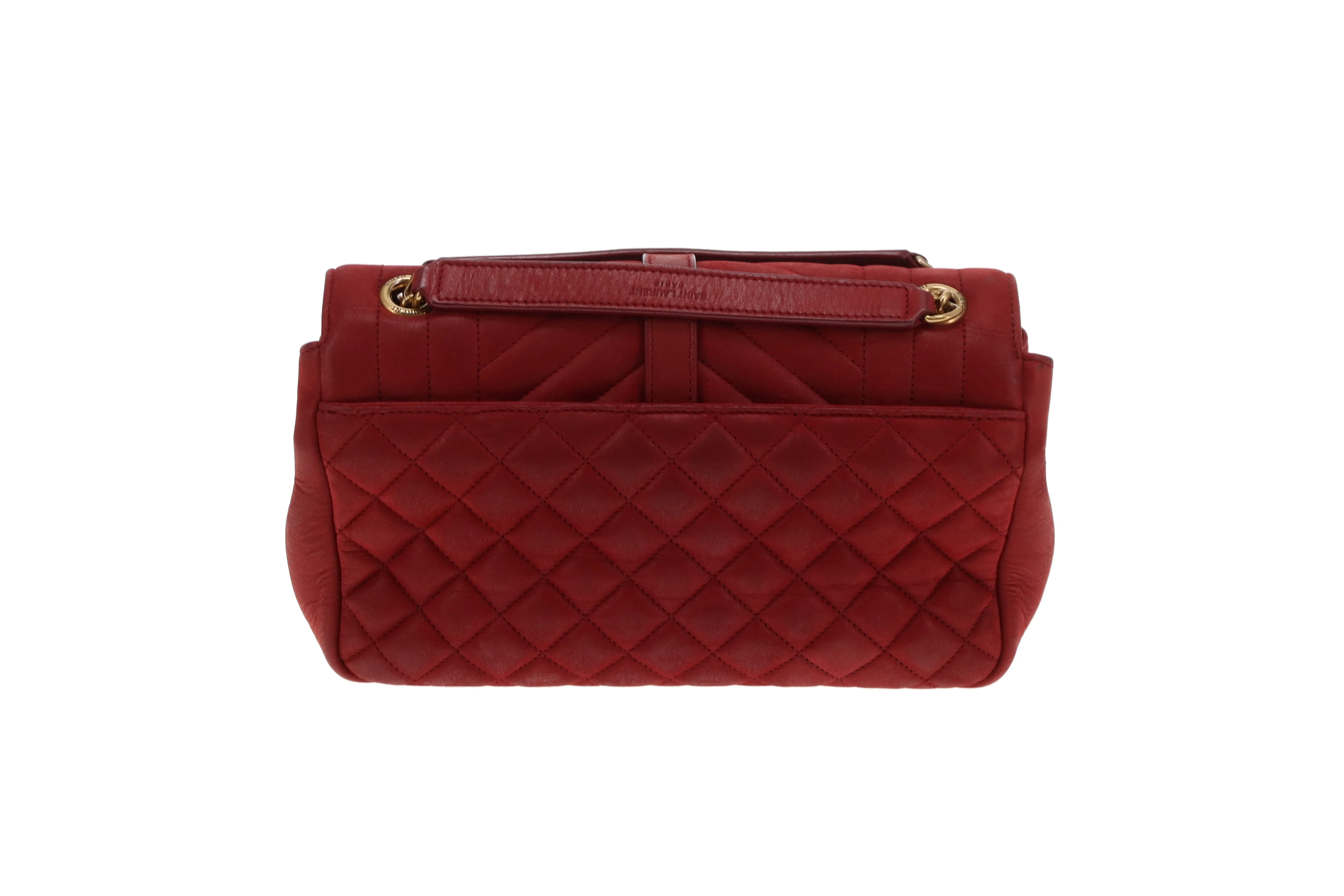 Saint Laurent College Bag Red Mixed Matelasse 2017 - Image 7